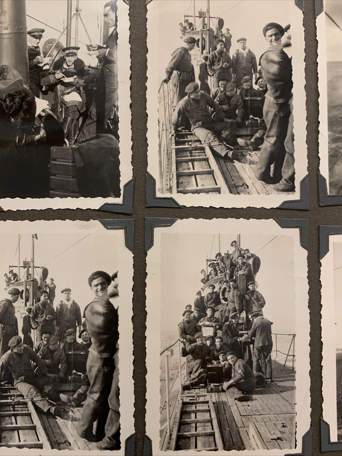 SOMMERGIBILI ITALIANI ALBUM FOTOGRAFICO - Circumnavigazione dell'Africa 1930