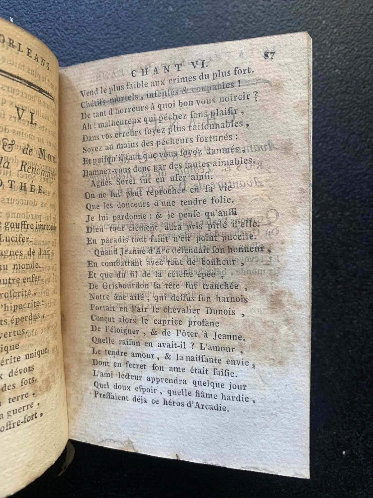 La Puccelle d'Orleans - Poeme Heroi - comique. 1774 #