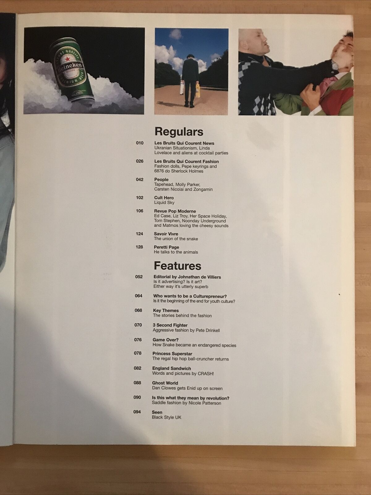 SLEAZENATION magazine oct 2001 - volume 4 issue 09 - Art Fashion Music Design