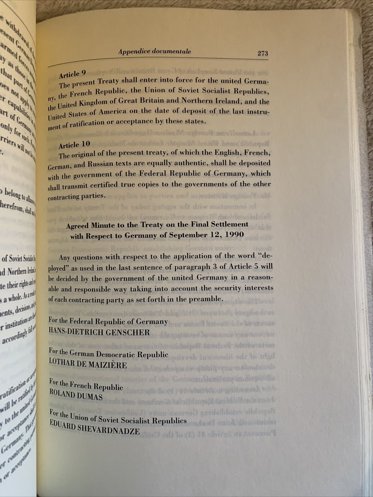 Trattati ineguali di pace del 2° dopoguerra europeo di Ermanno Cabiaia