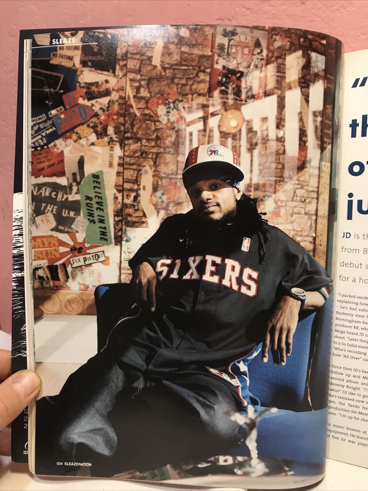 Sleazenation July 2003 DJ RUBBISH,BOBBY ORLANDO,JD,JAZZIE B,D SQUARED,J. PERETTI