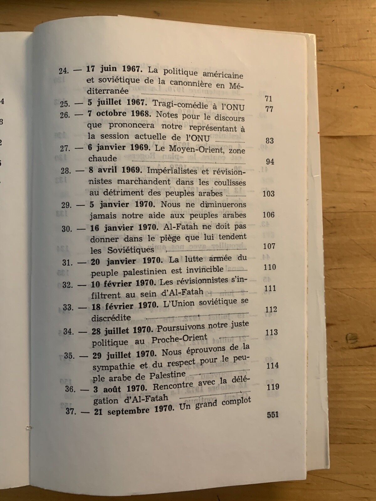 Réflexions sur le Moyen Orient - Enver Hoxha 1984
