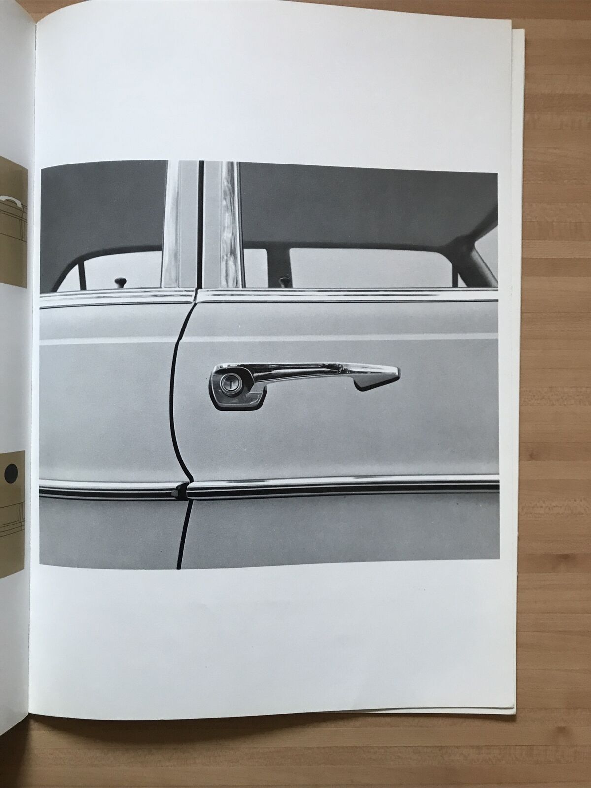 MERCEDES BENZ - opuscolo pubblicità Vintage, sicurezza autoveicoli Mercedes
