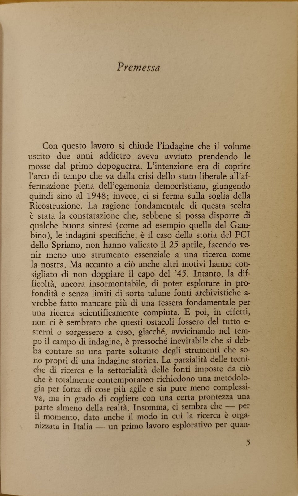 La questione cattolica nella sinistra italiana 1940-1945 P. G. Zunino, Il Mulino