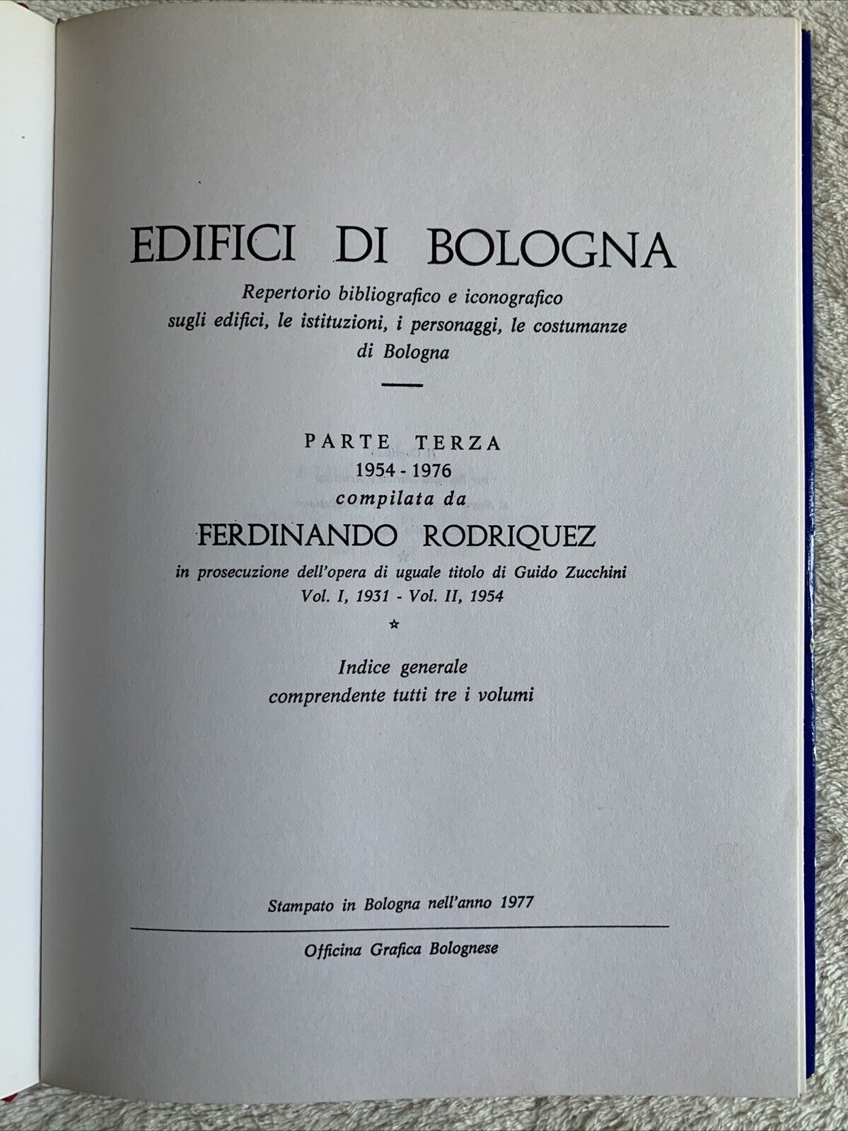 Edifici di Bologna, edifici istituzioni personaggi costumanze F. Rodriquez p. 3