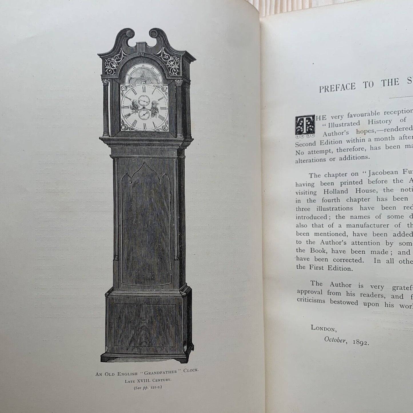 ILLUSTRATED HISTORY OF FURNITURE - STORIA ILLUSTRATA DELL'ARREDAMENTO 1893