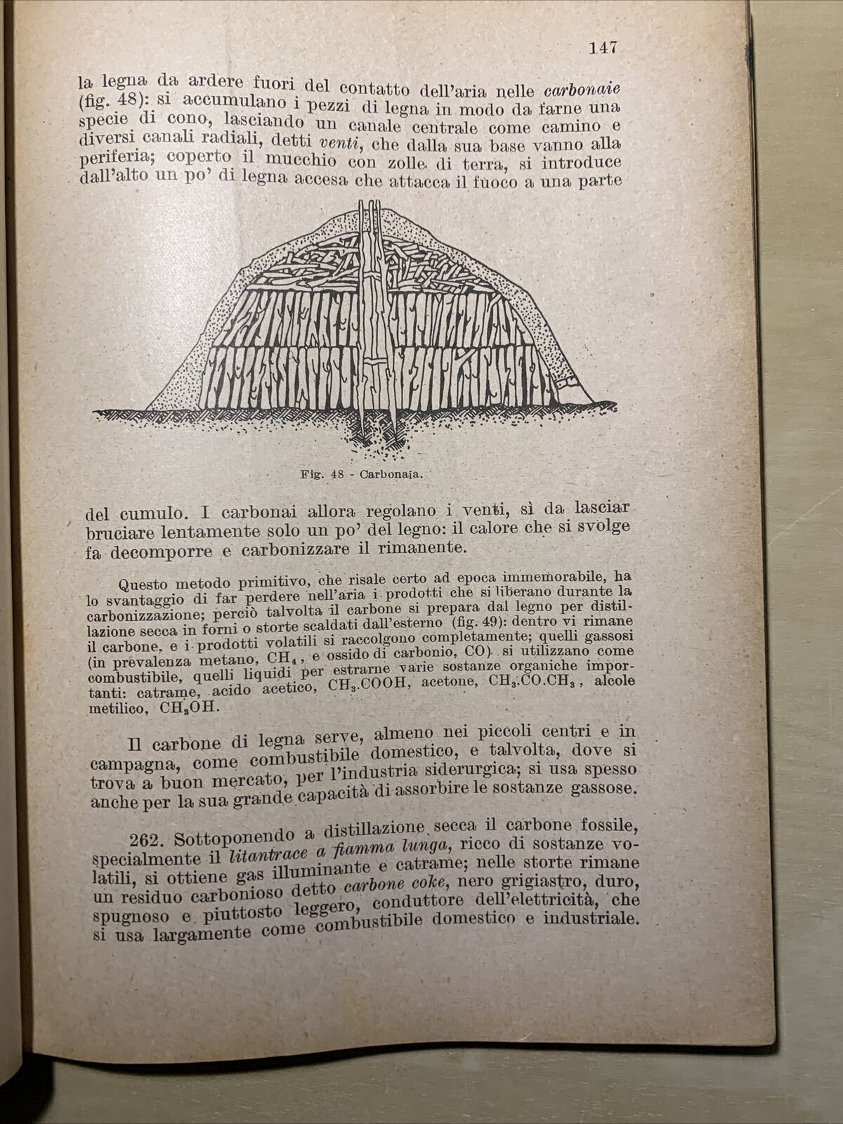 ELEMENTI DI CHIMICA - Francesco Andreini, Cappelli 1943 #