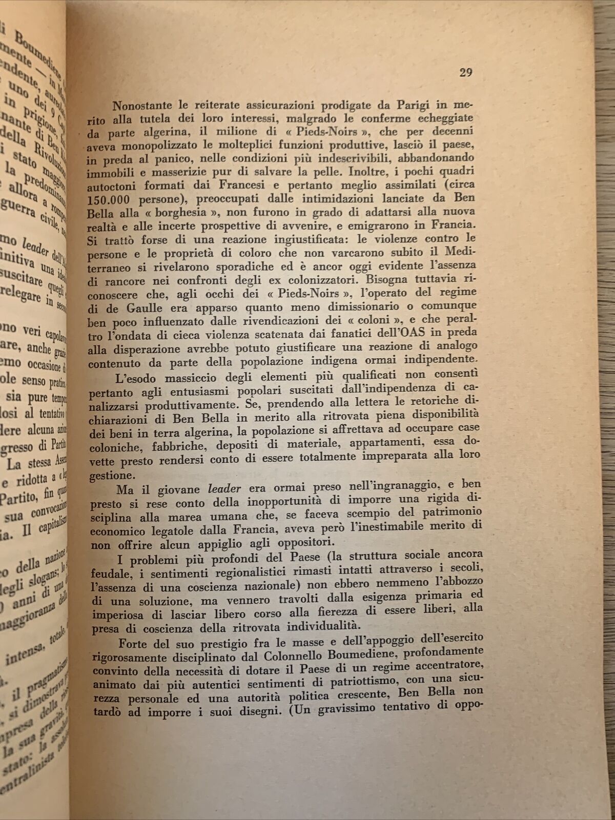 ALGERIA nascita di una nazione. Guido Lica 1973