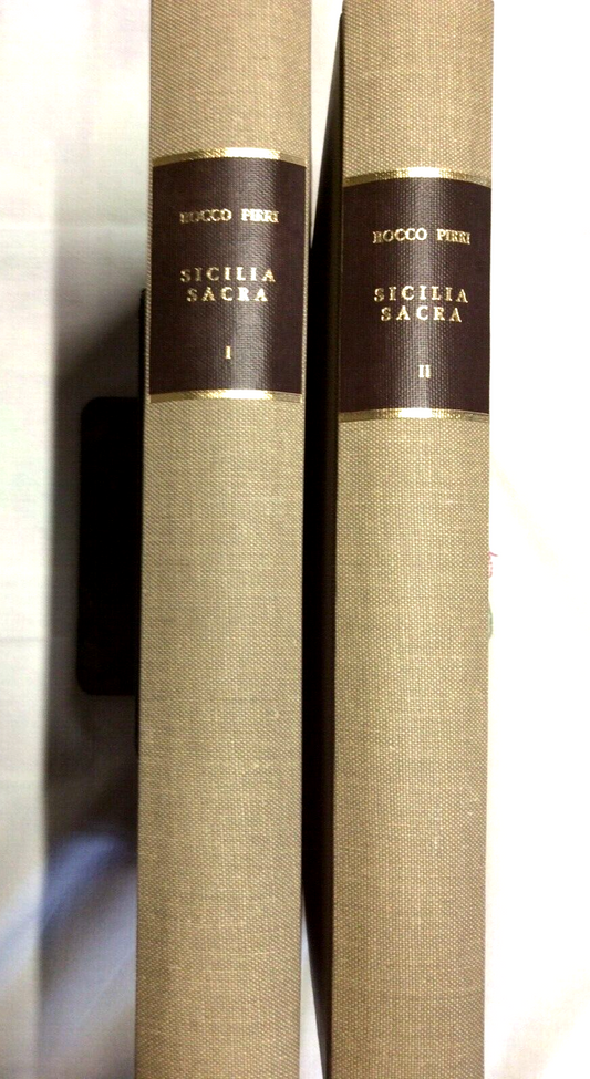 SICILIA SACRA , ROCCO PIRRI , ARNALDO FORNI RISTAMPA ANASTATICA
