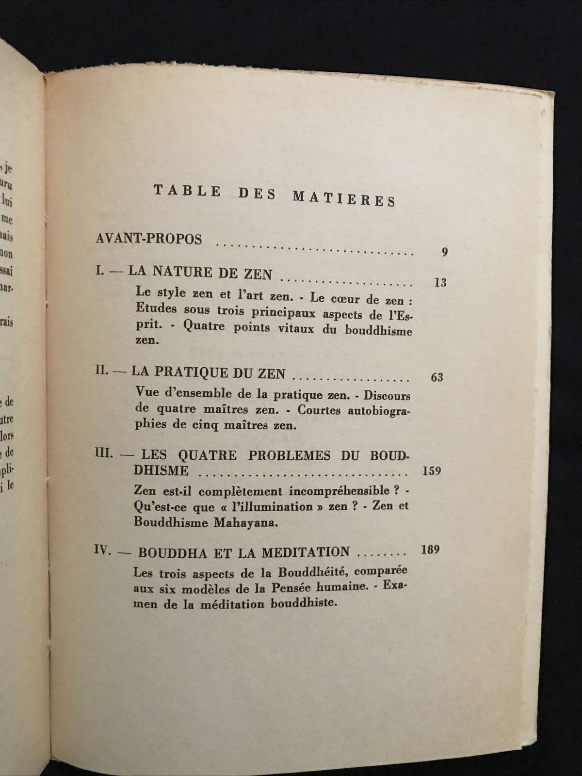 PRATIQUE DU ZEN, Chang Chen-Chi, Le Barque du Soleil, 1960, Buchet/Chastel