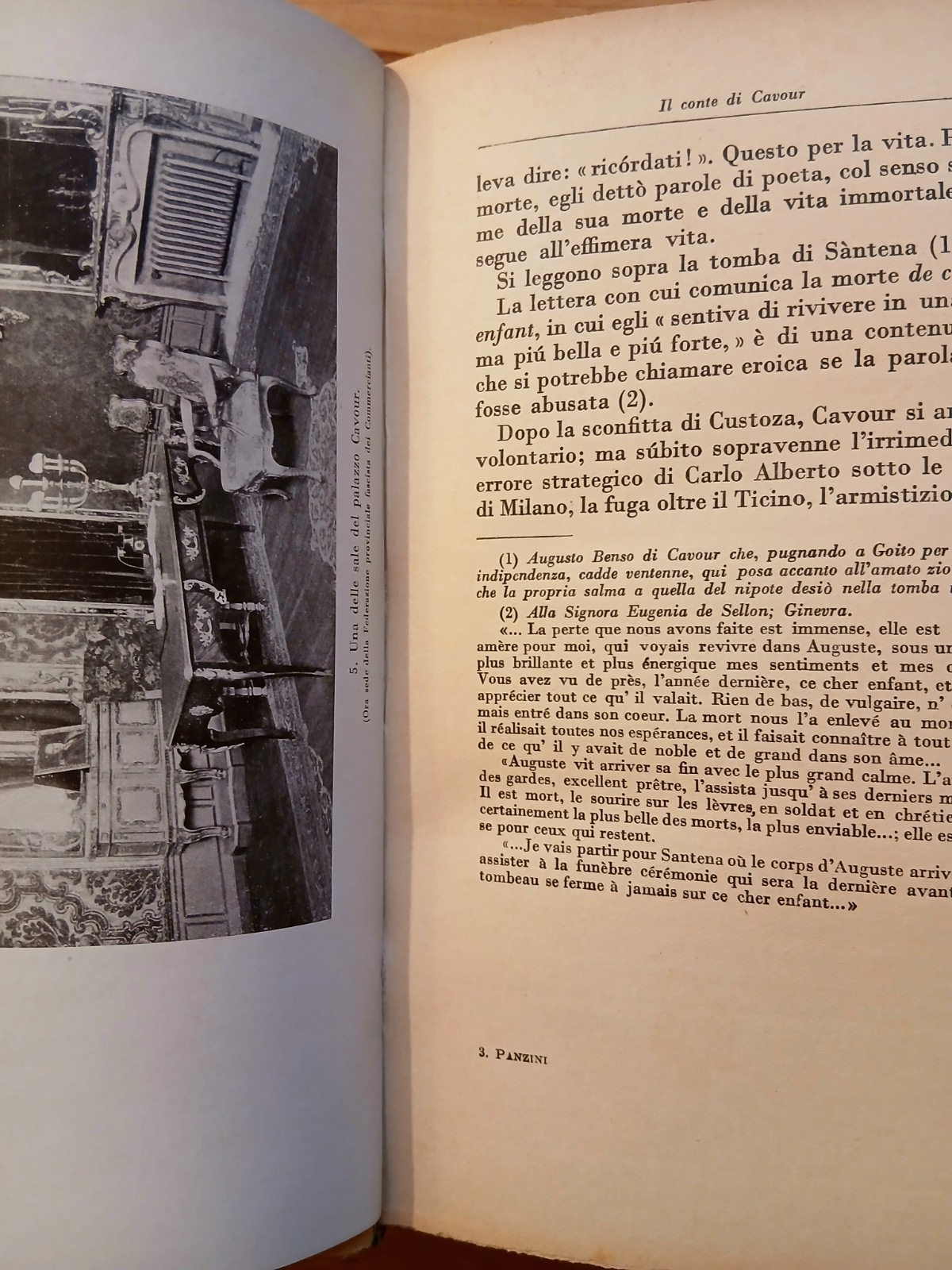 Il Conte di Cavour - Alfredo Panzini - Mondadori 1931