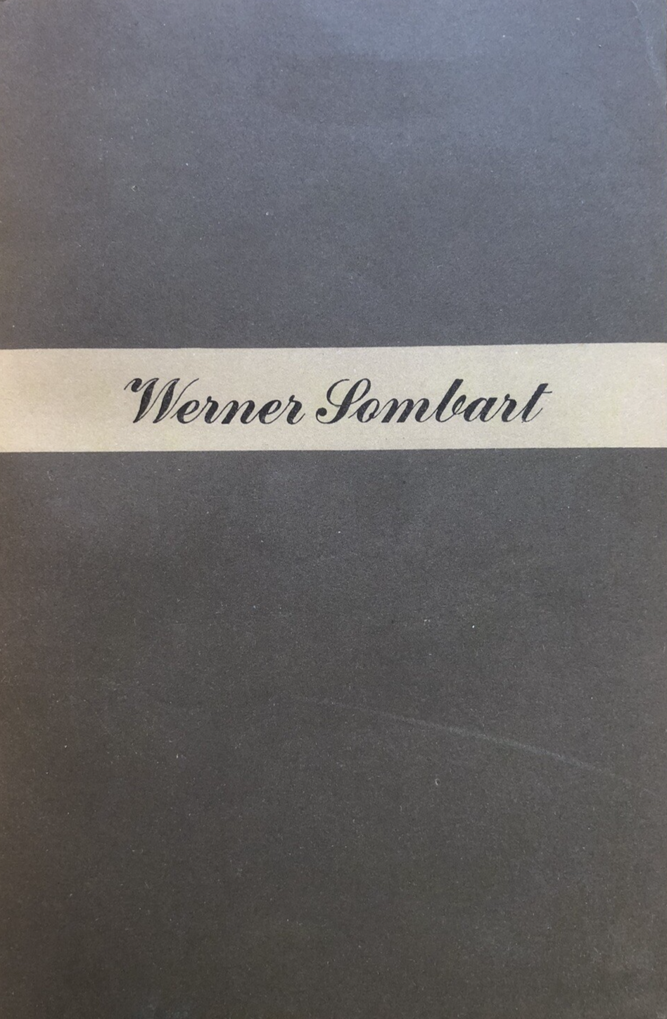 Werner Sombart - Il Borghese, contributo alla storia dello spirito . . Longanesi