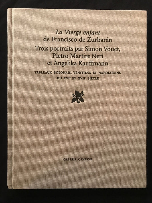 LA VIERGE ENFANT de Francesco Zurbarán, P. M. Neri, Angelika Kauffmann, Canesso