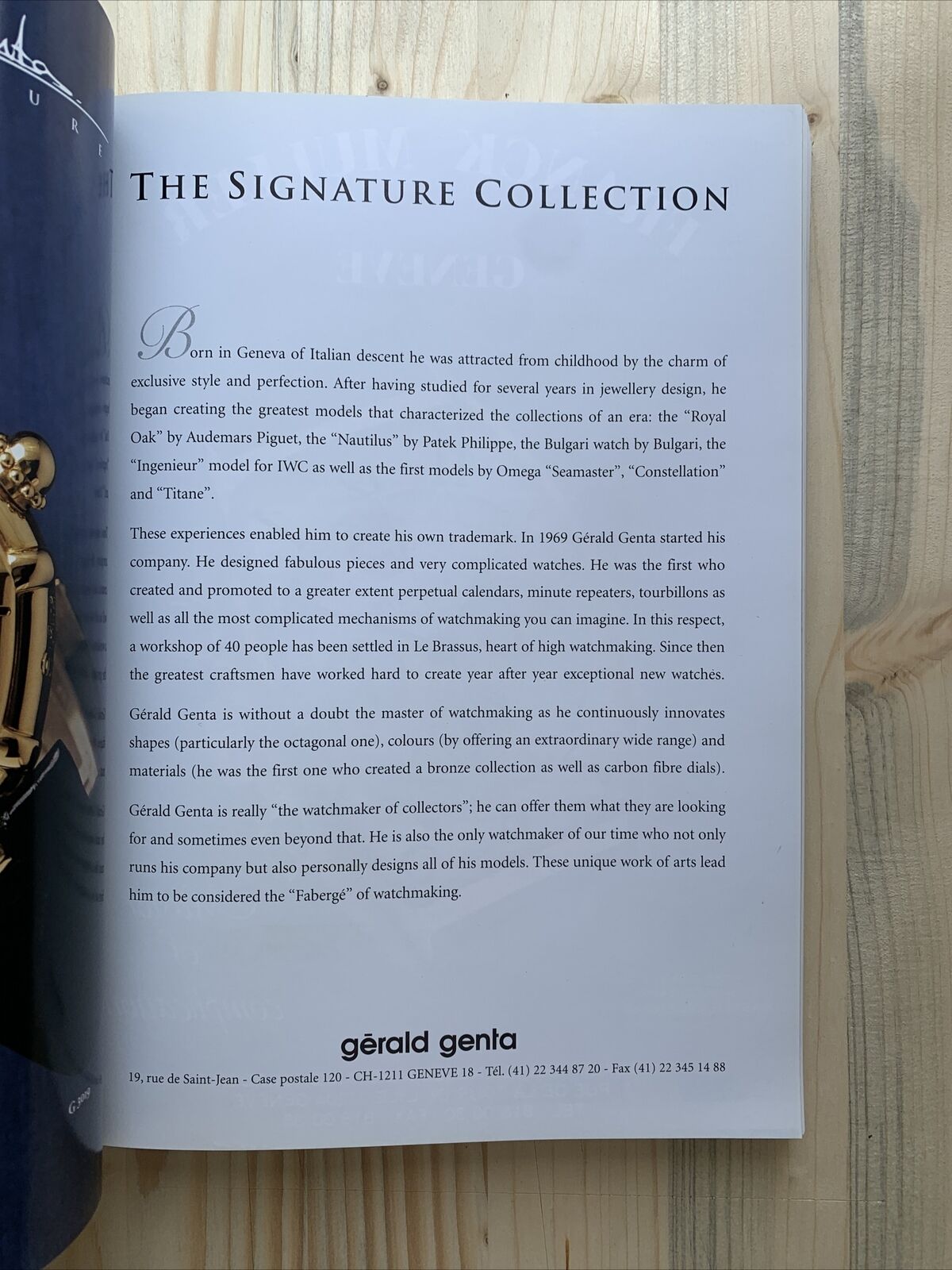 ANTIQUORUM, Important Watches, Wristwatches and clocks. Geneva Auction 1997 #