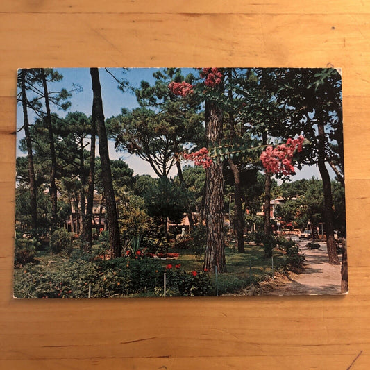 Cartolina MILANO MARITTIMA - LA PINETA, VIAGGIATA 1979