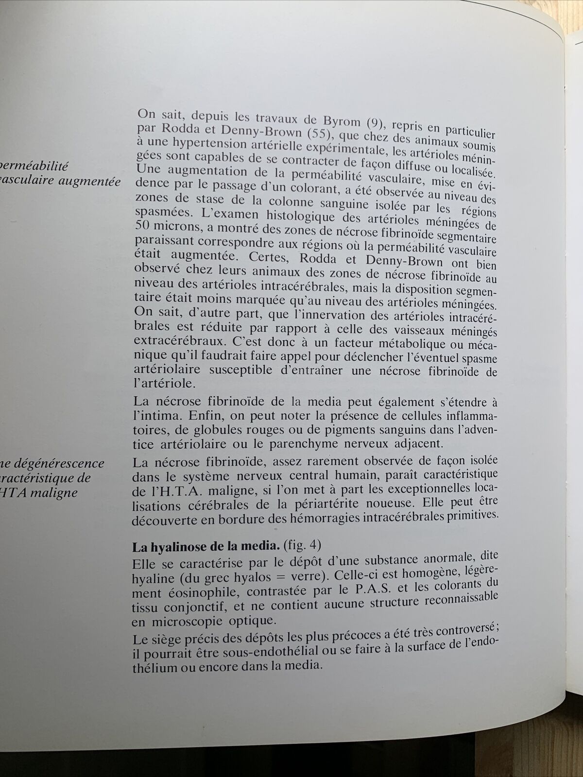 Redécouverte du micro anéurysme - Robert et Carrière, hypertension artirielle #