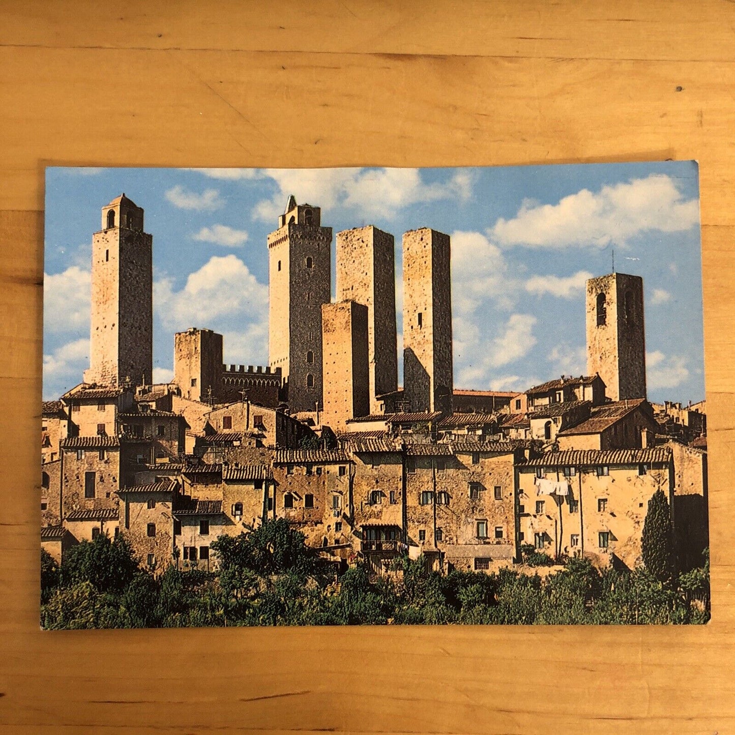 CARTOLINA - CITTà DI SAN GIMIGNANO, VIAGGIATA