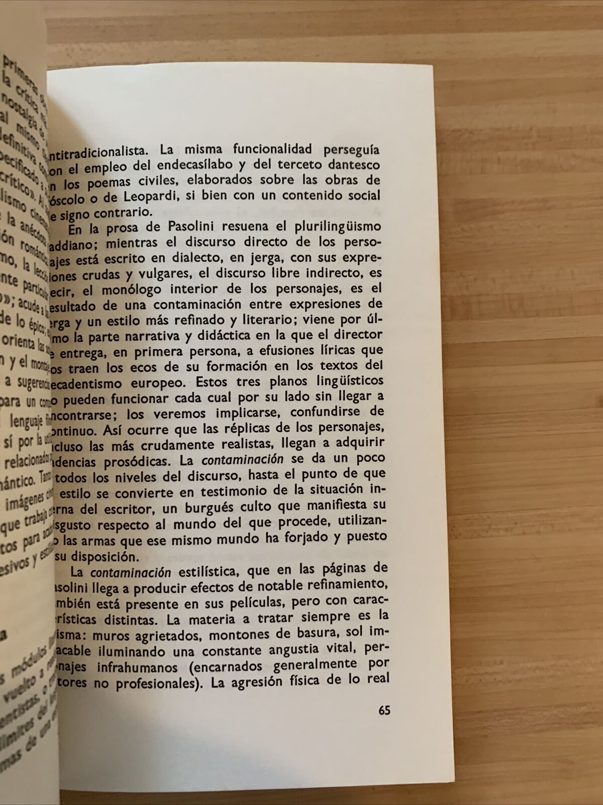 PIER PAOLO PASOLINI - VIRGILIO FANTUZZI. Mensajero ( lingua spagnola) 1978