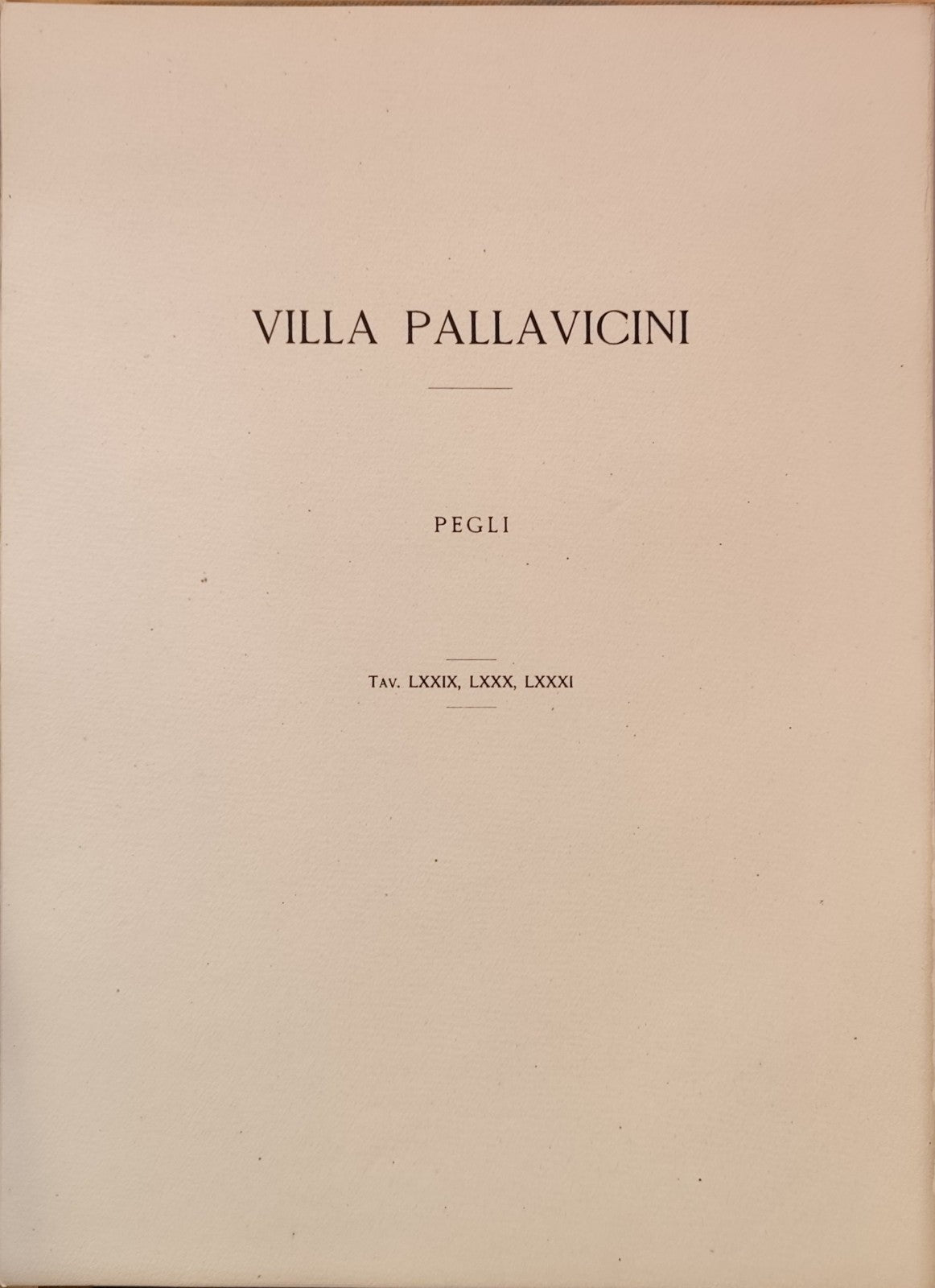 Ville e Castelli d'Italia, Riviera Ligure, Vittorio Cicala 1917, Gustavo Modiano