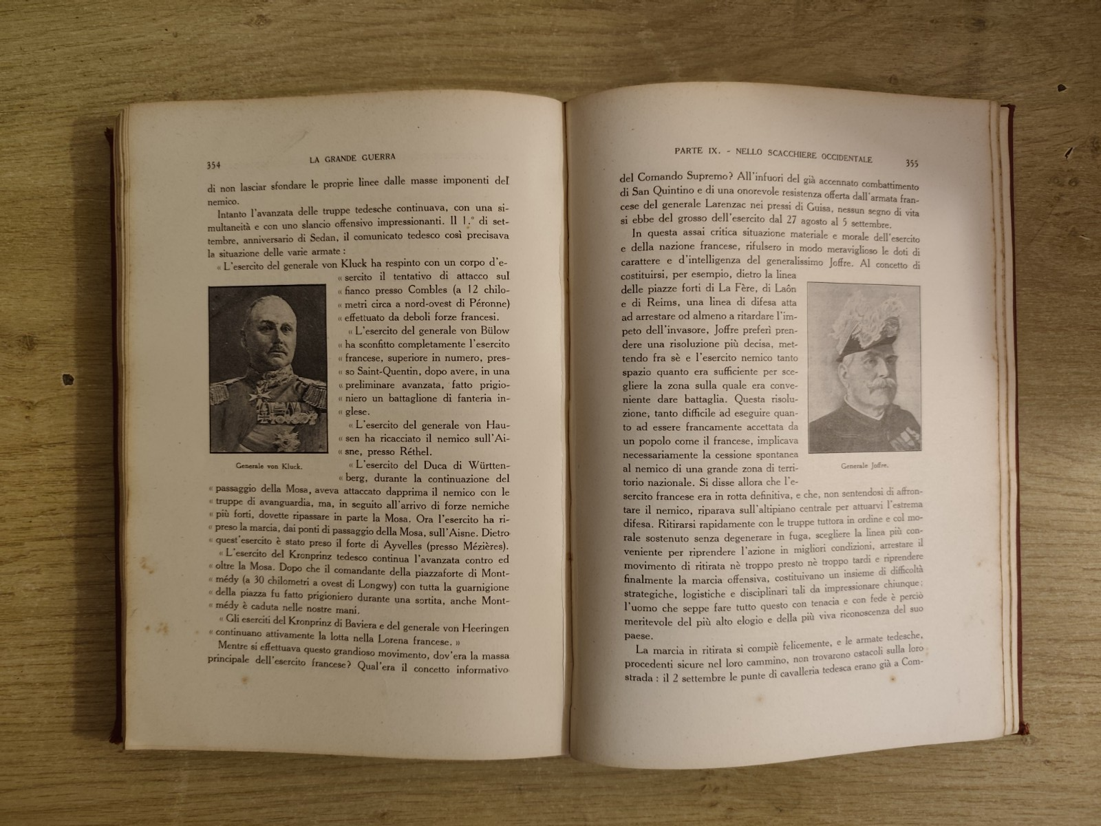 La grande guerra, Aldo Cabiati - Francesco Guidi. Sonzogno anni '20 con tavole