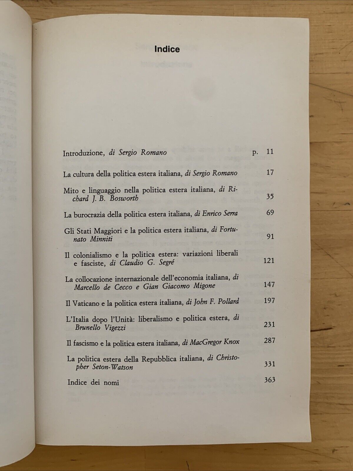 La politica estera Italiana 1860-1985 - J.B. Bosworth, Sergio Romano, Il Mulino