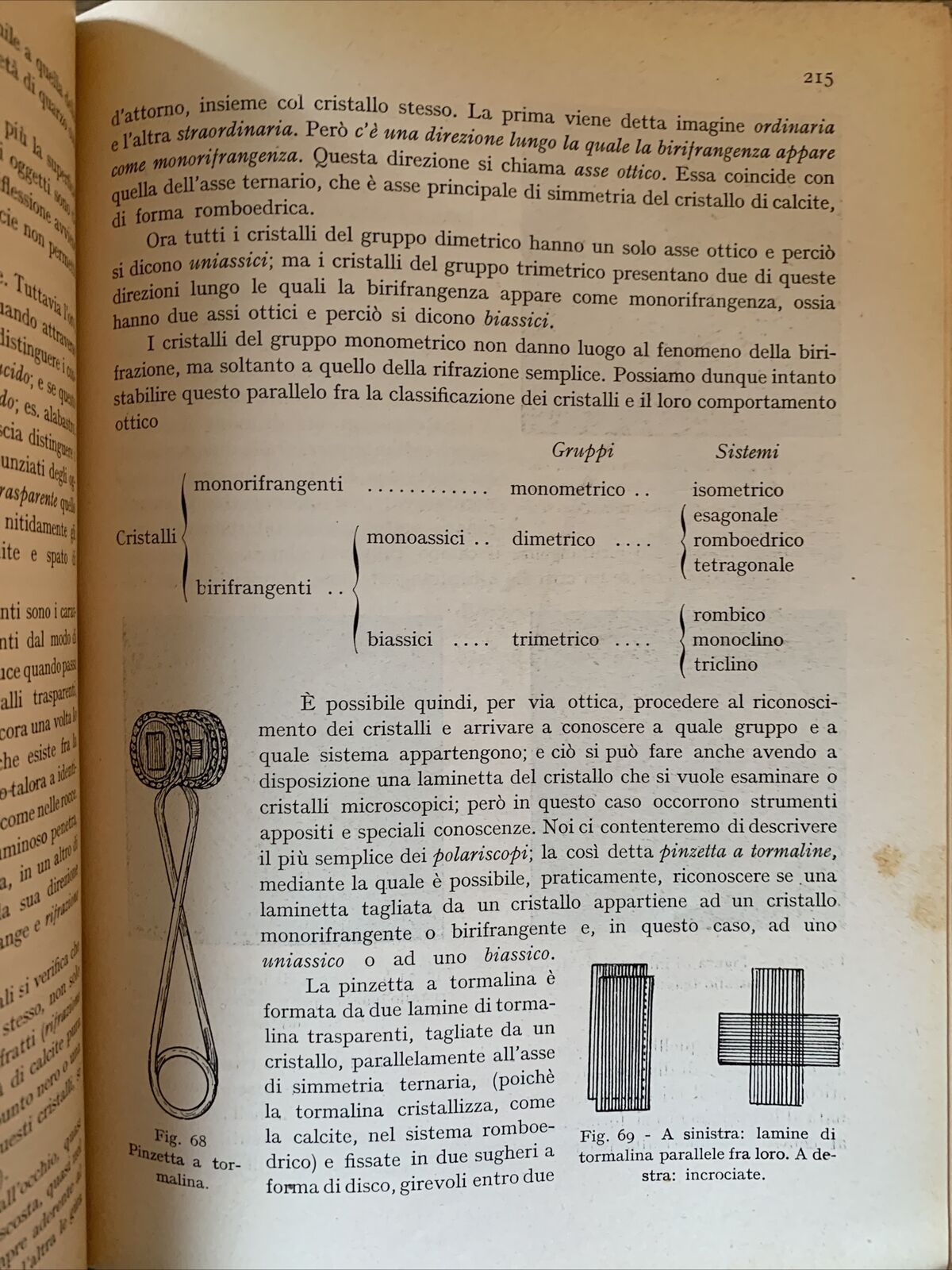 Chimica Mineralogia e Litologia. Vittorio Guizzardi. Cappelli 1942