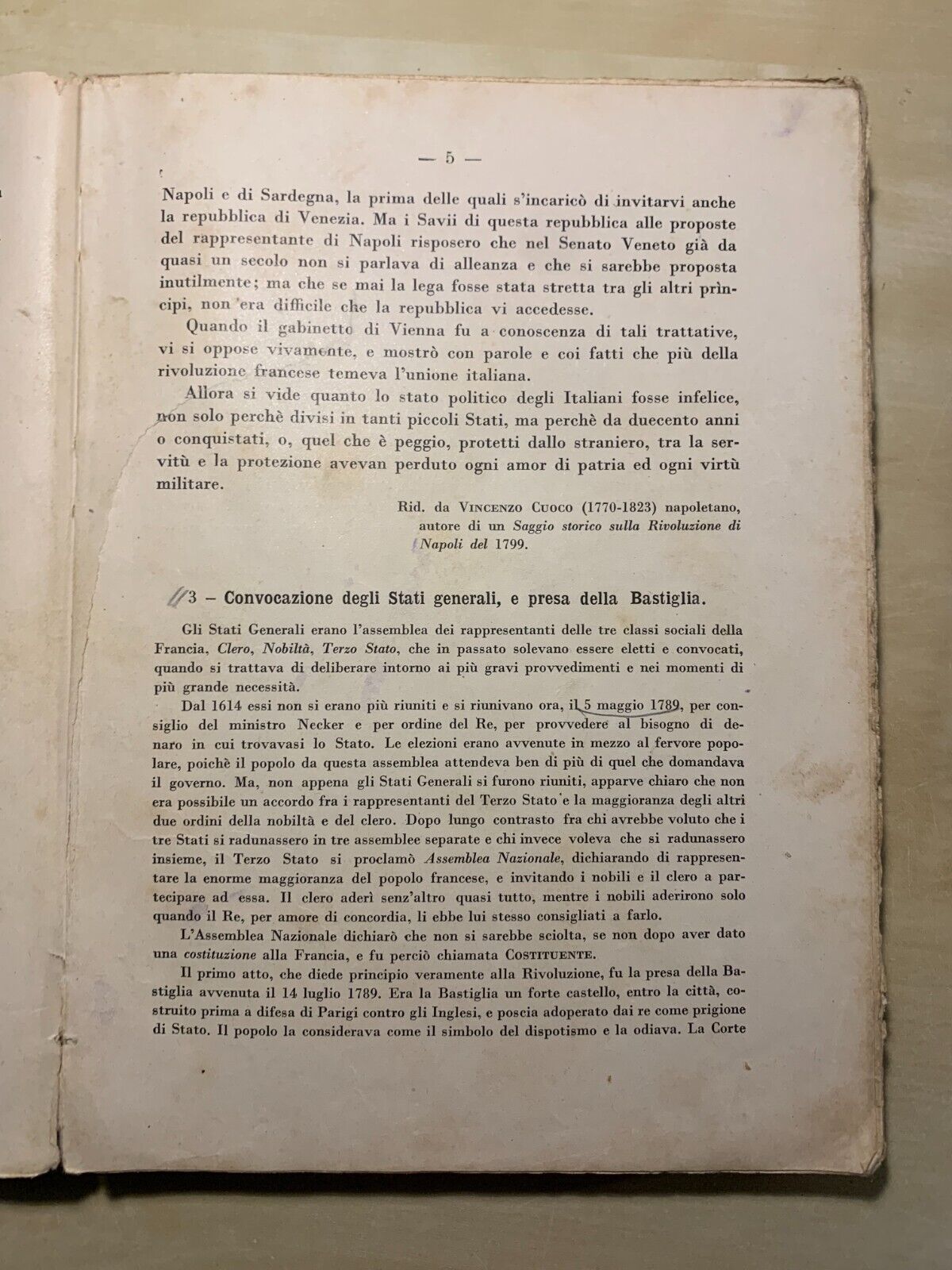 LETTURE STORICHE PER LA SCUOLA MEDIA - EMILIO MALESANI, ORESTE VACINI #