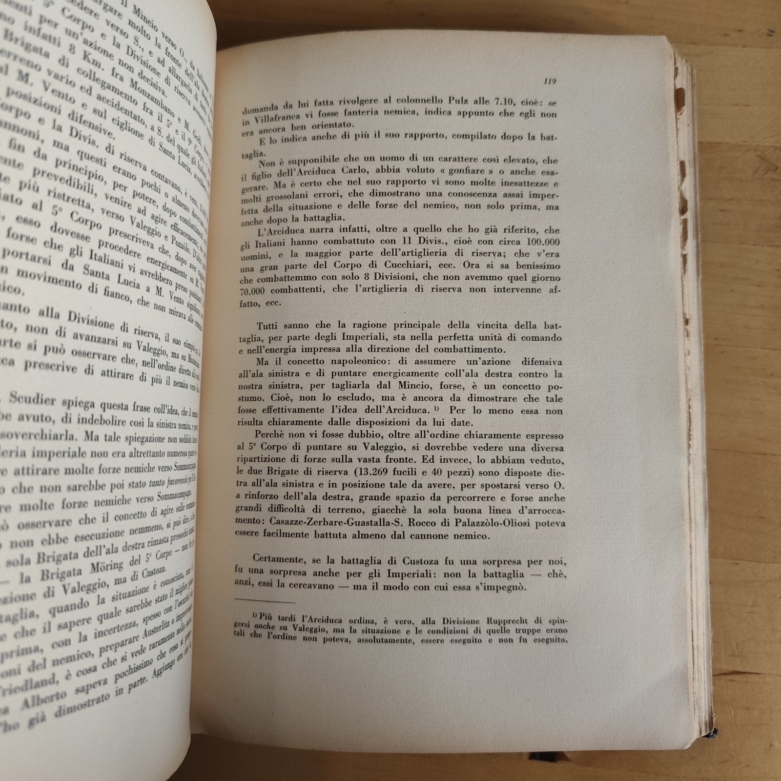 CUSTOZA 1866 - senza tavole - ministero della guerra 1935 - A. Pollio