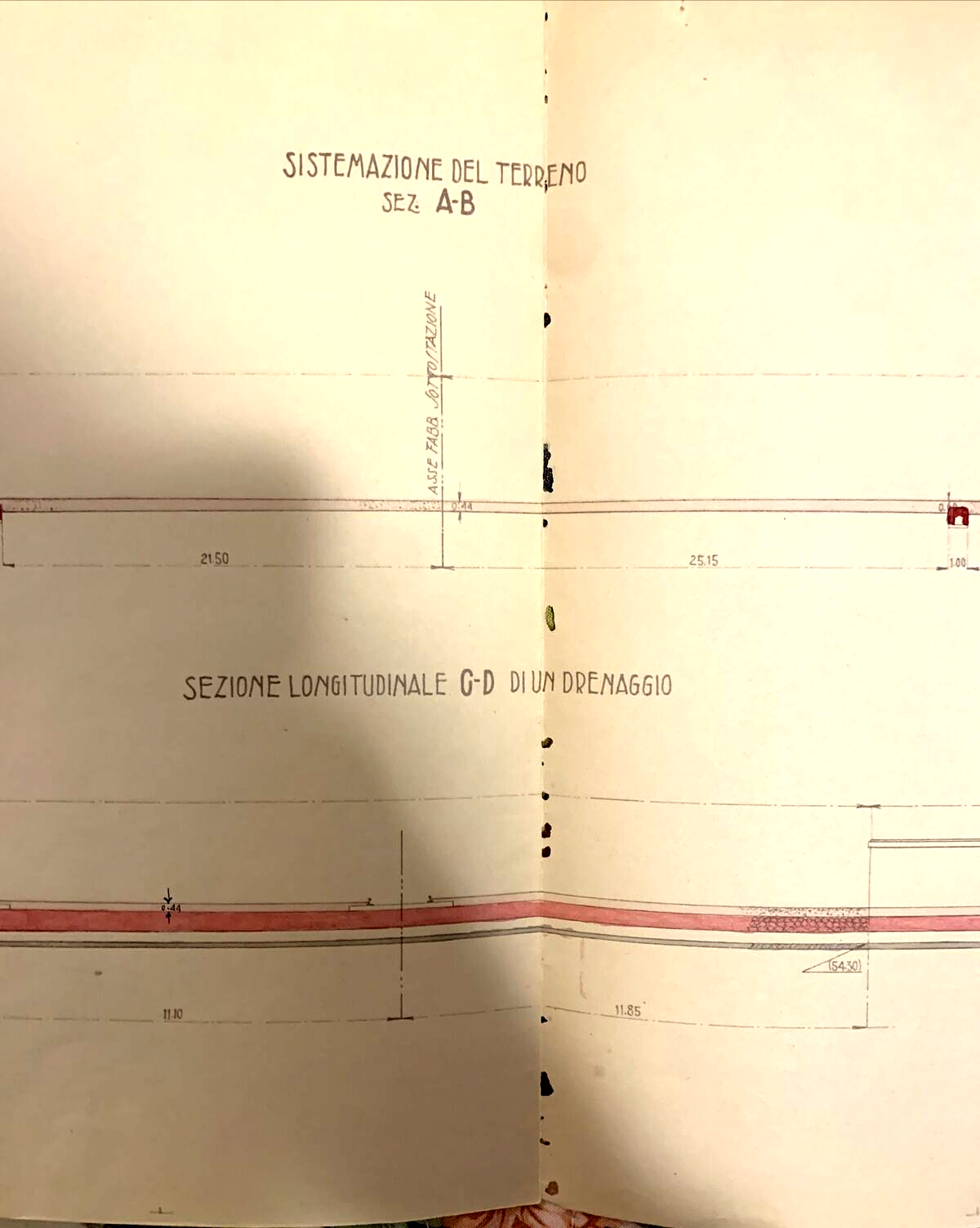 FERROVIE planimetrie FERROVIARIE 1933 linea Bologna Firenze, sottost. Rifredi #