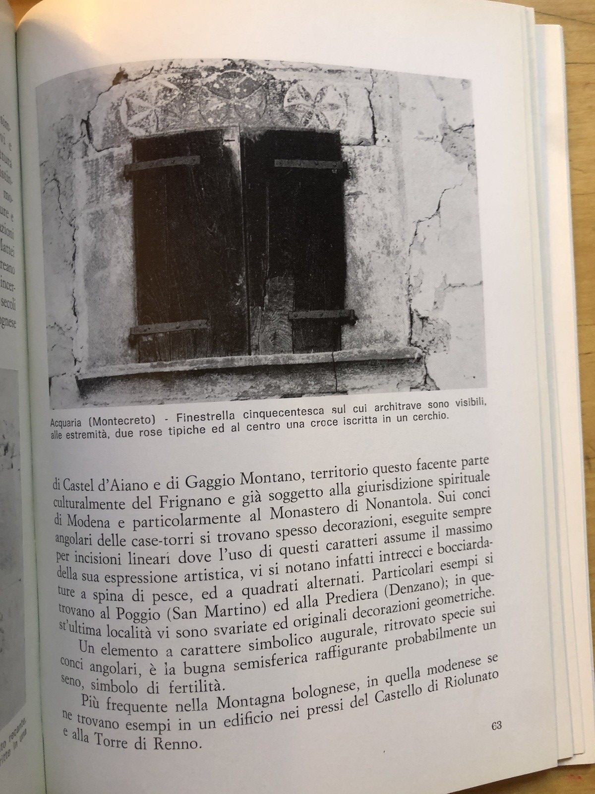 Architettura rurale della montagna modenese, 1975 MODENA - AA. VV.