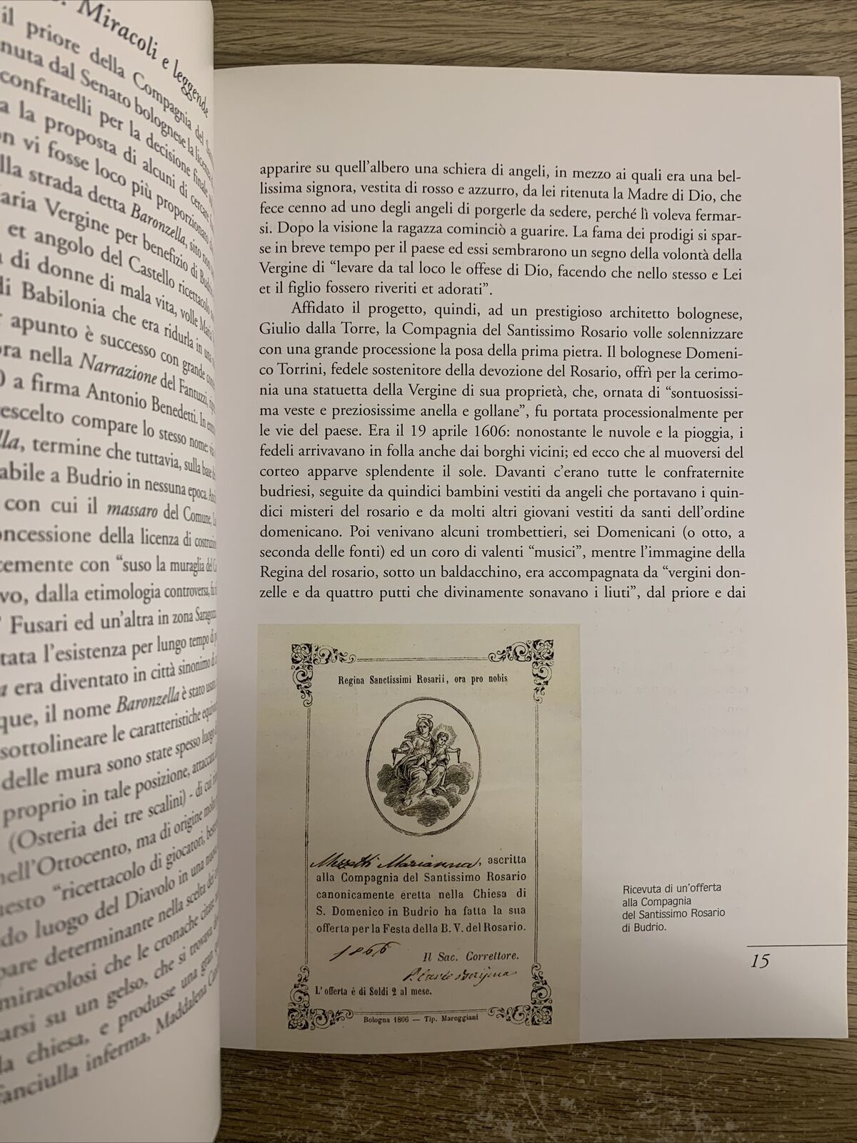 BUDRIO . . . La chiesa di San Domenico a . . Guida storico-artistica. F. Caprara