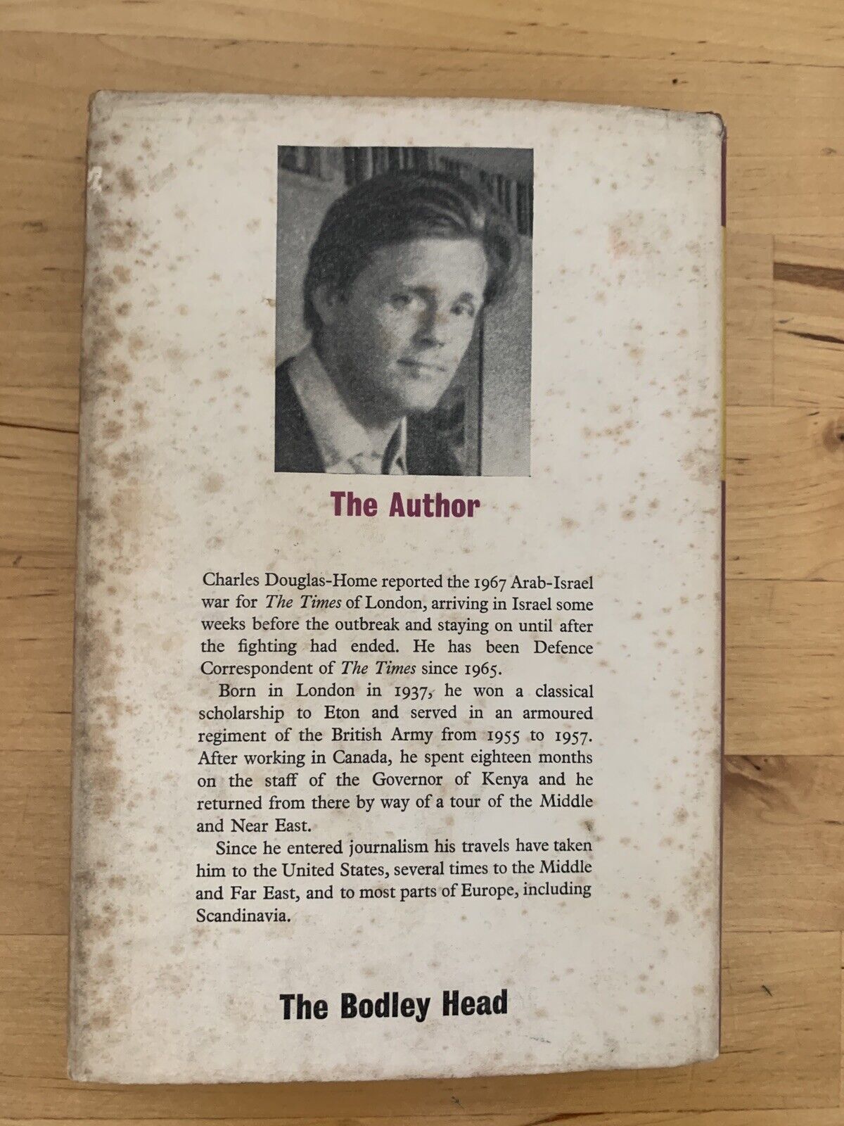 The Arabs and Israel - Charles Douglas-Home, Bodley heads 1968