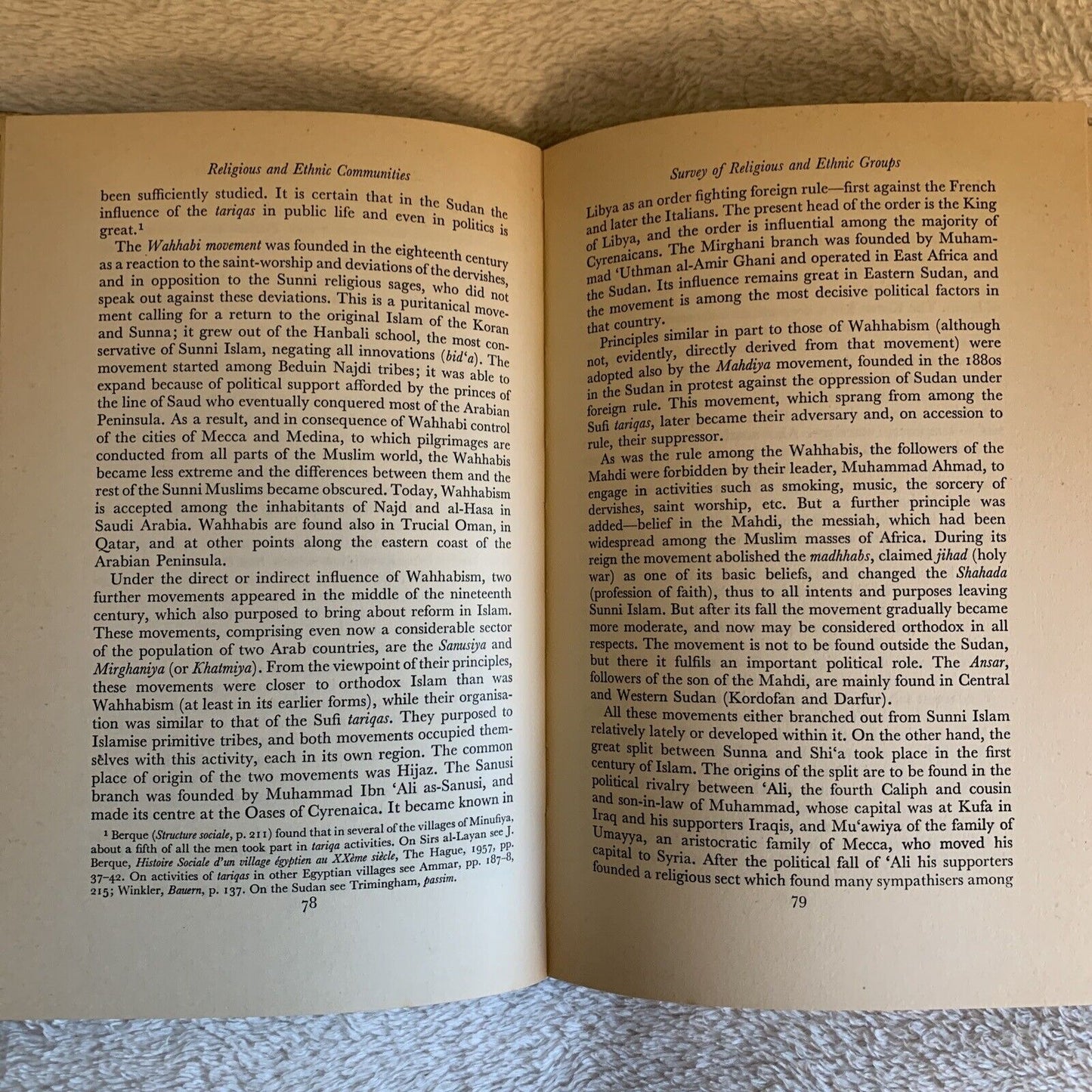 POPULATION AND SOCIETY IN THE ARAB EAST, Gabriel Baer. Routledge and Kegan 1964
