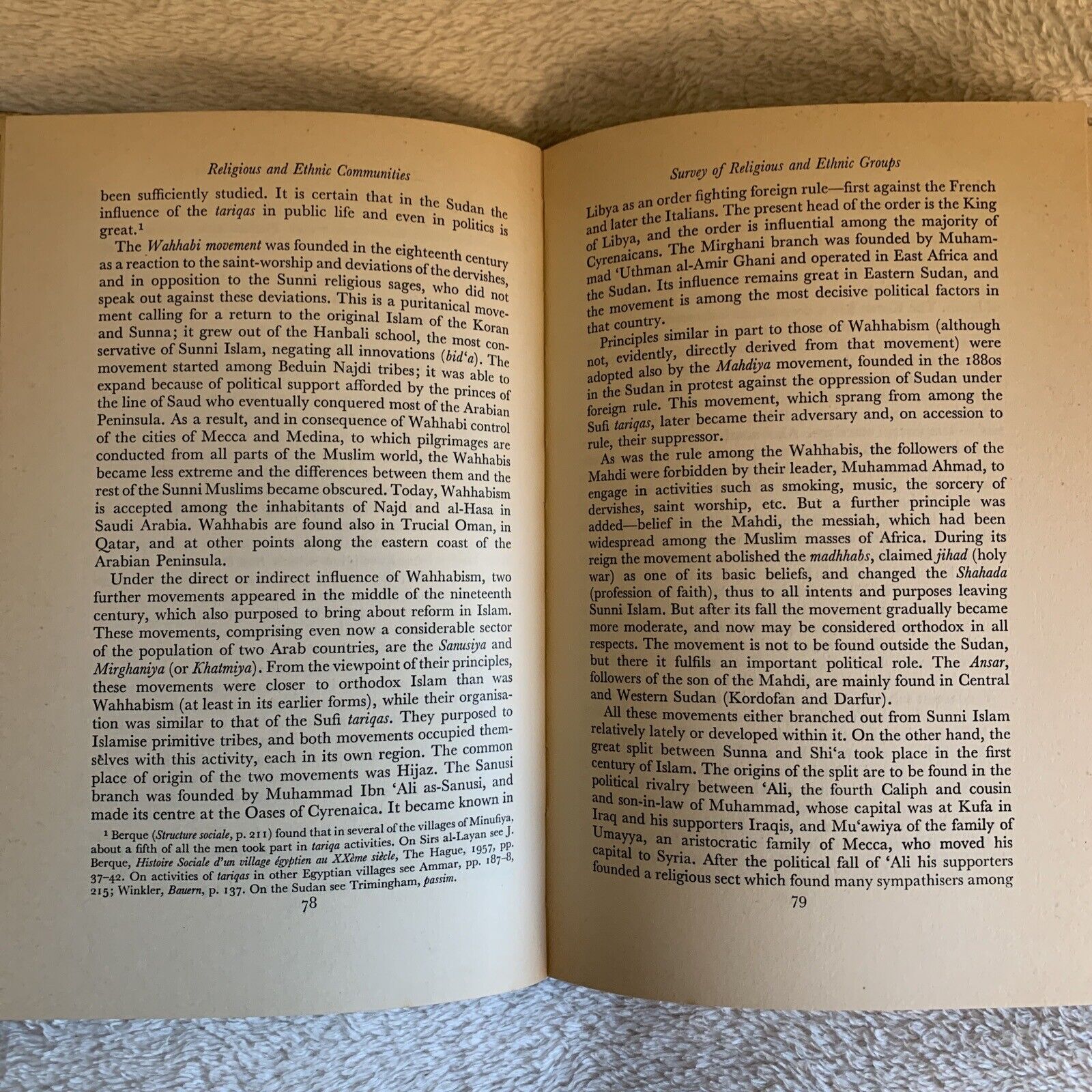 POPULATION AND SOCIETY IN THE ARAB EAST, Gabriel Baer. Routledge and Kegan 1964