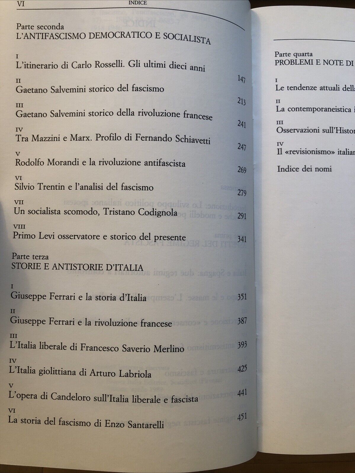 Labirinto Italiano, Nicola Tranfaglia, La nuova Italia 1989. il Fascismo