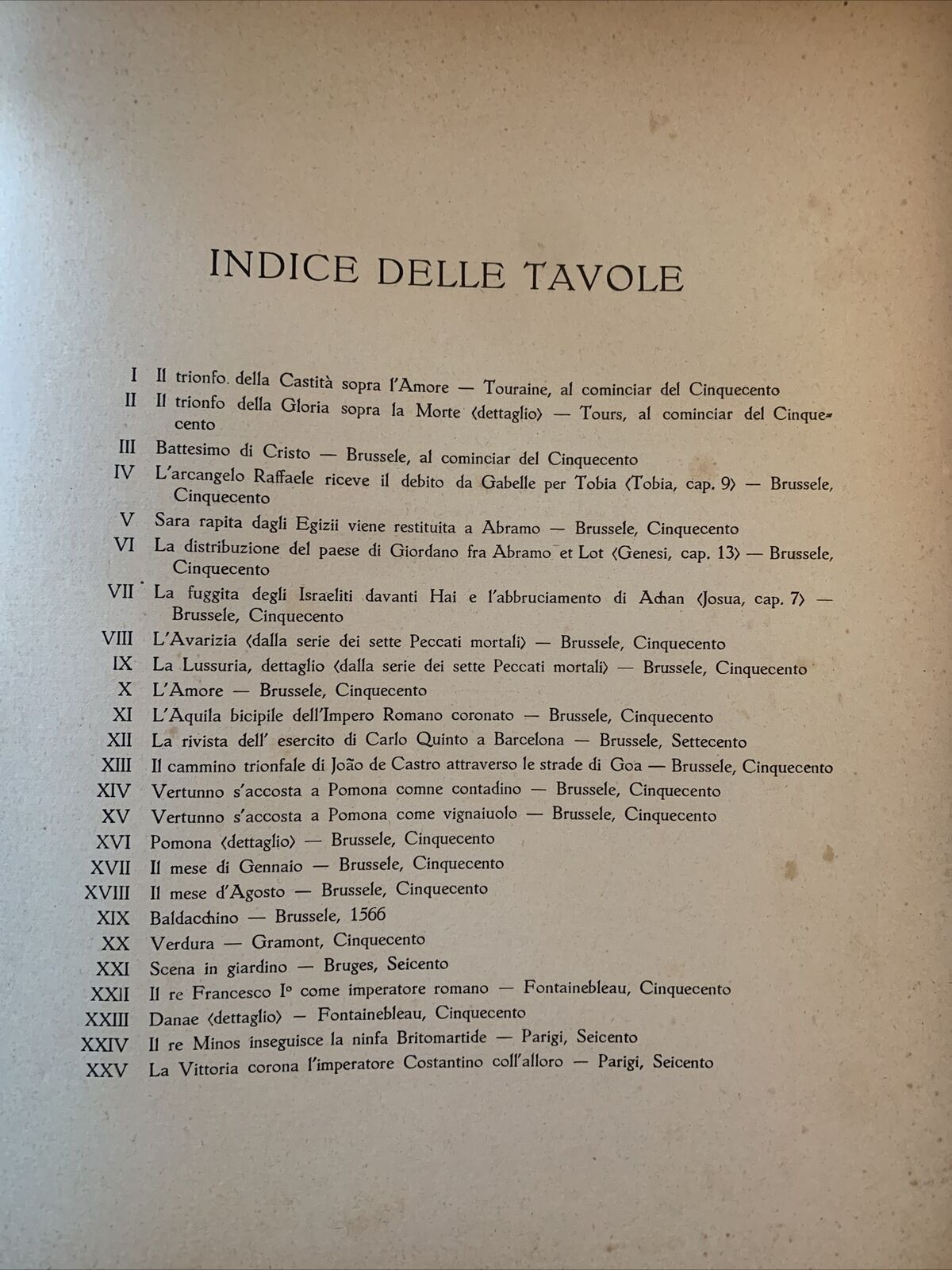 Gli Arazzi della corte Imperiale di Vienna. KrystallVerlag 1922