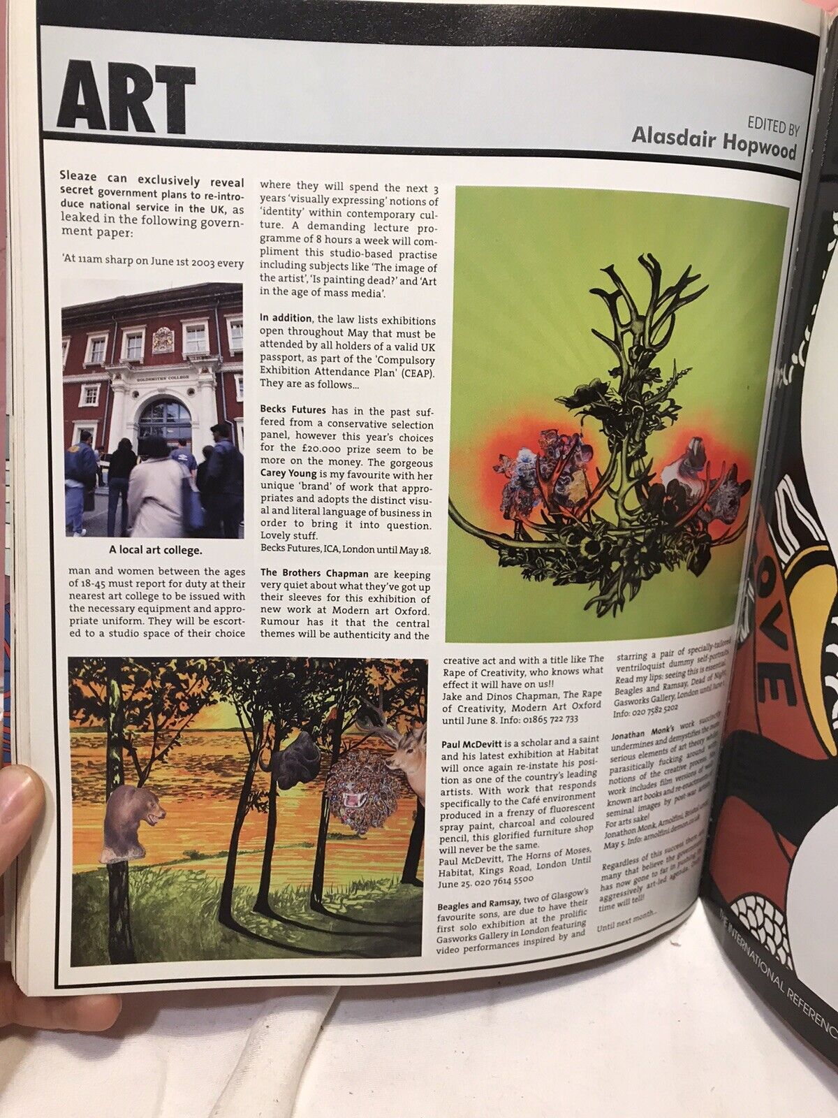 Sleazenation,MADONNA,BANKSY,DIZZEE RASCAL May 2003,Vol.4,issue 26,Style Fascism