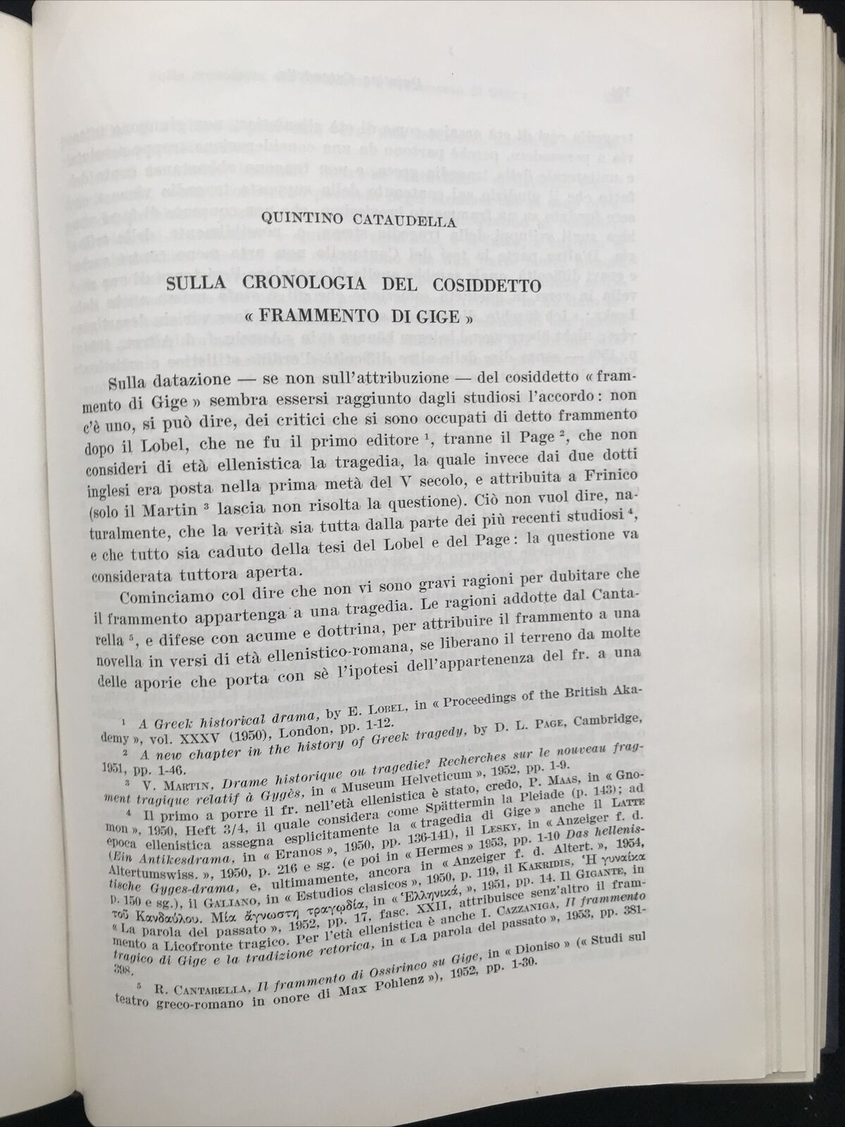 STUDI IN ONORE DI ARISTIDE CALDERINI E R. PARIBENI, Ceschina 3 volumi 1956