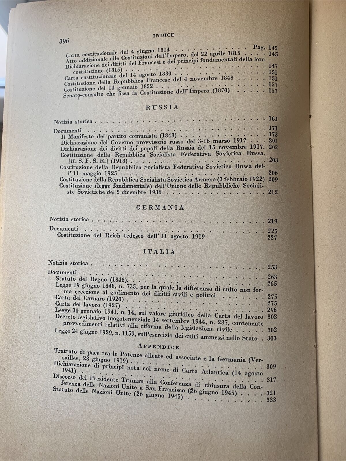 CLASSICI DEL LIBERALISMO E DEL SOCIALISMO, le carte dei diritti - F. Battaglia #