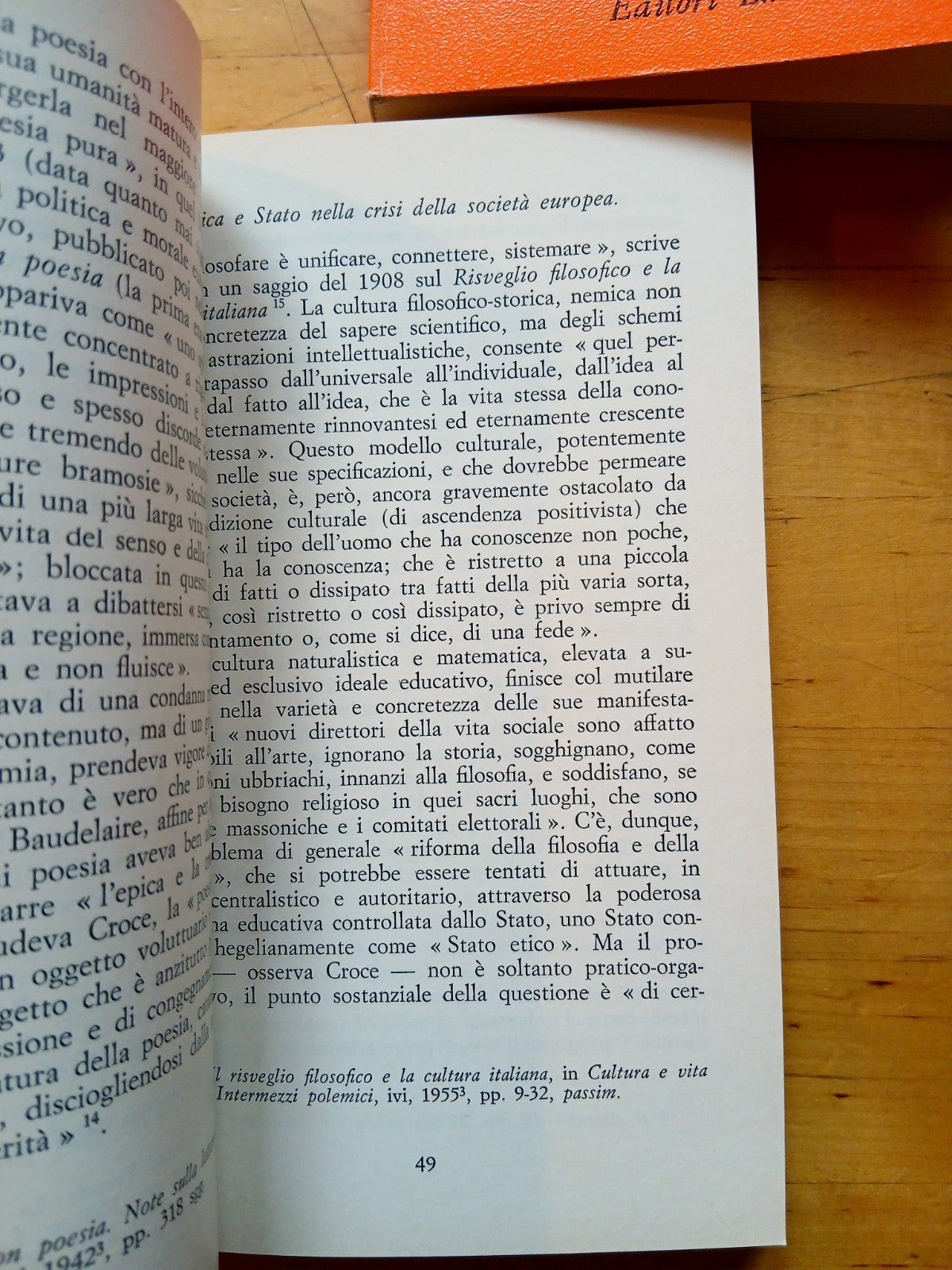 Introduzione a Dilthey Croce Lukàcs i Filosofi Laterza. Bedeschi, Bianco Bonetti