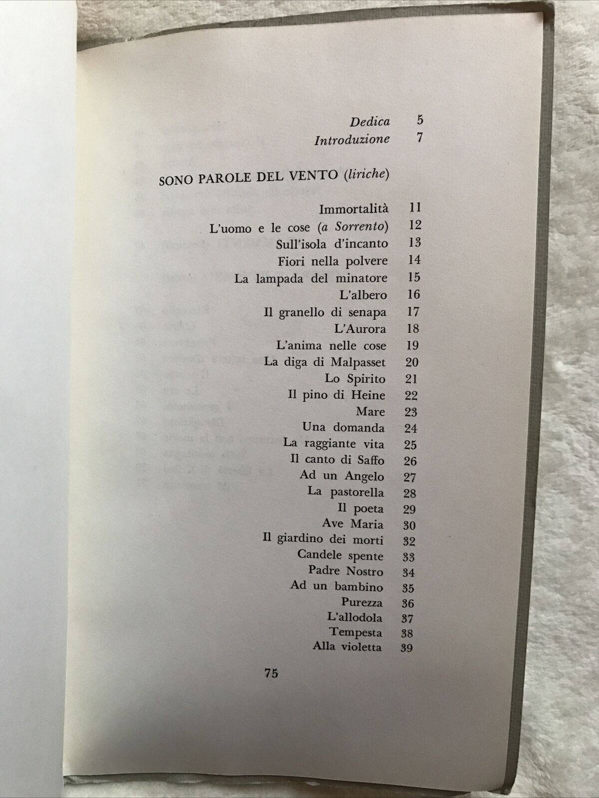Selvaggi Luigi - Sono parole del vento, Gennaro D'Agostino Napoli.
