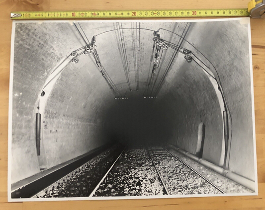 FERROVIE - linea direttissima Bologna - Firenze. fotografia anni '20/'30