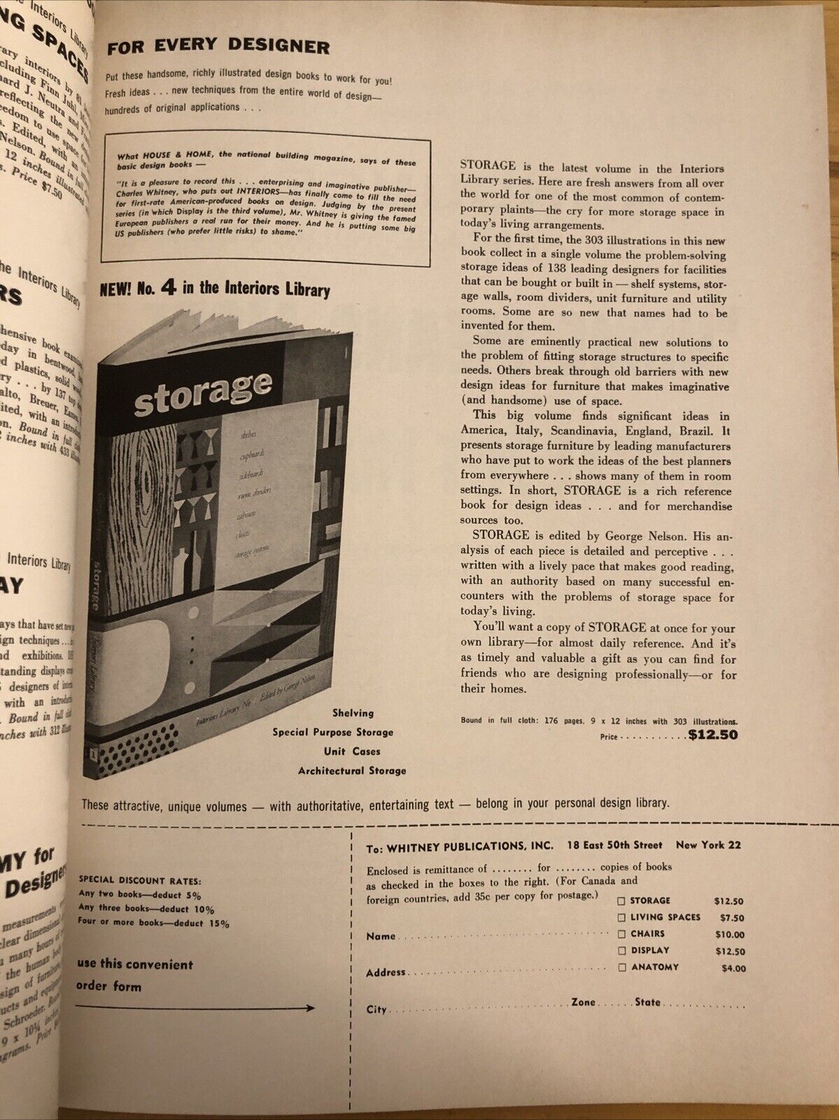 INTERIORS MAGAZINE JANUARY 1955 Olga Gueft - OFFICES RACE TO design architecture