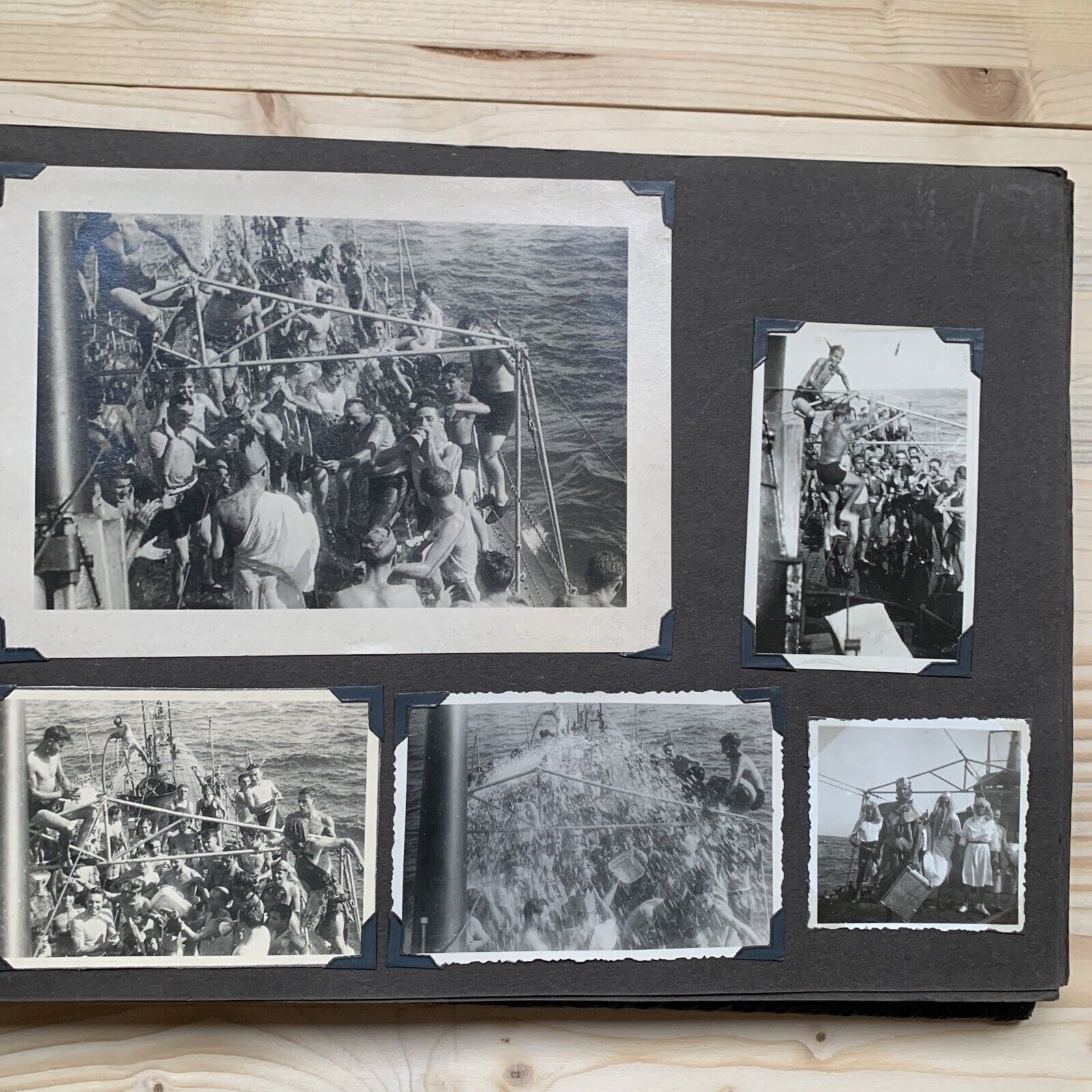 SOMMERGIBILI ITALIANI ALBUM FOTOGRAFICO - Circumnavigazione dell'Africa 1930