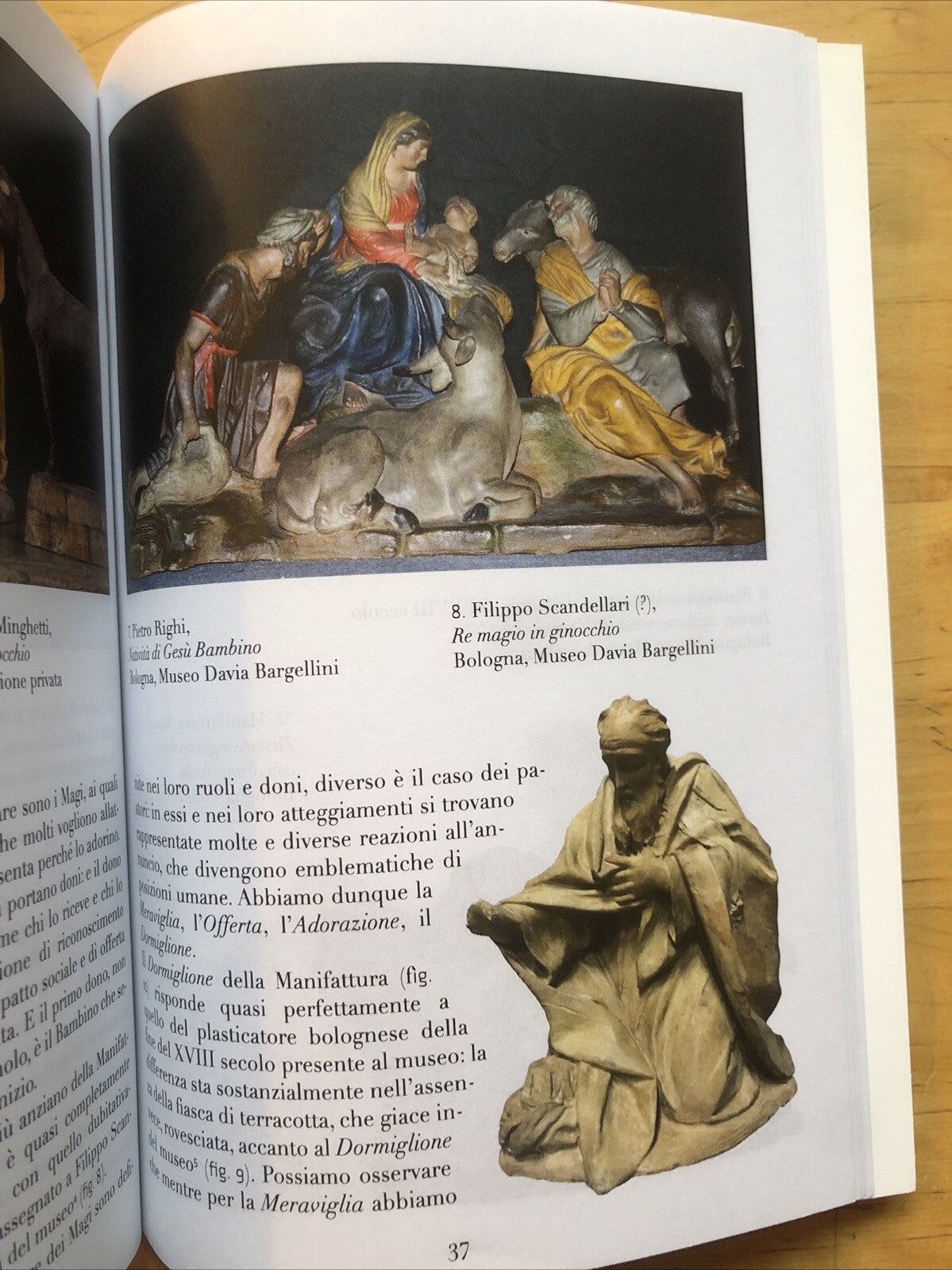 La tradizione che continua un presepio della manifattura Minghetti - Davia Barge