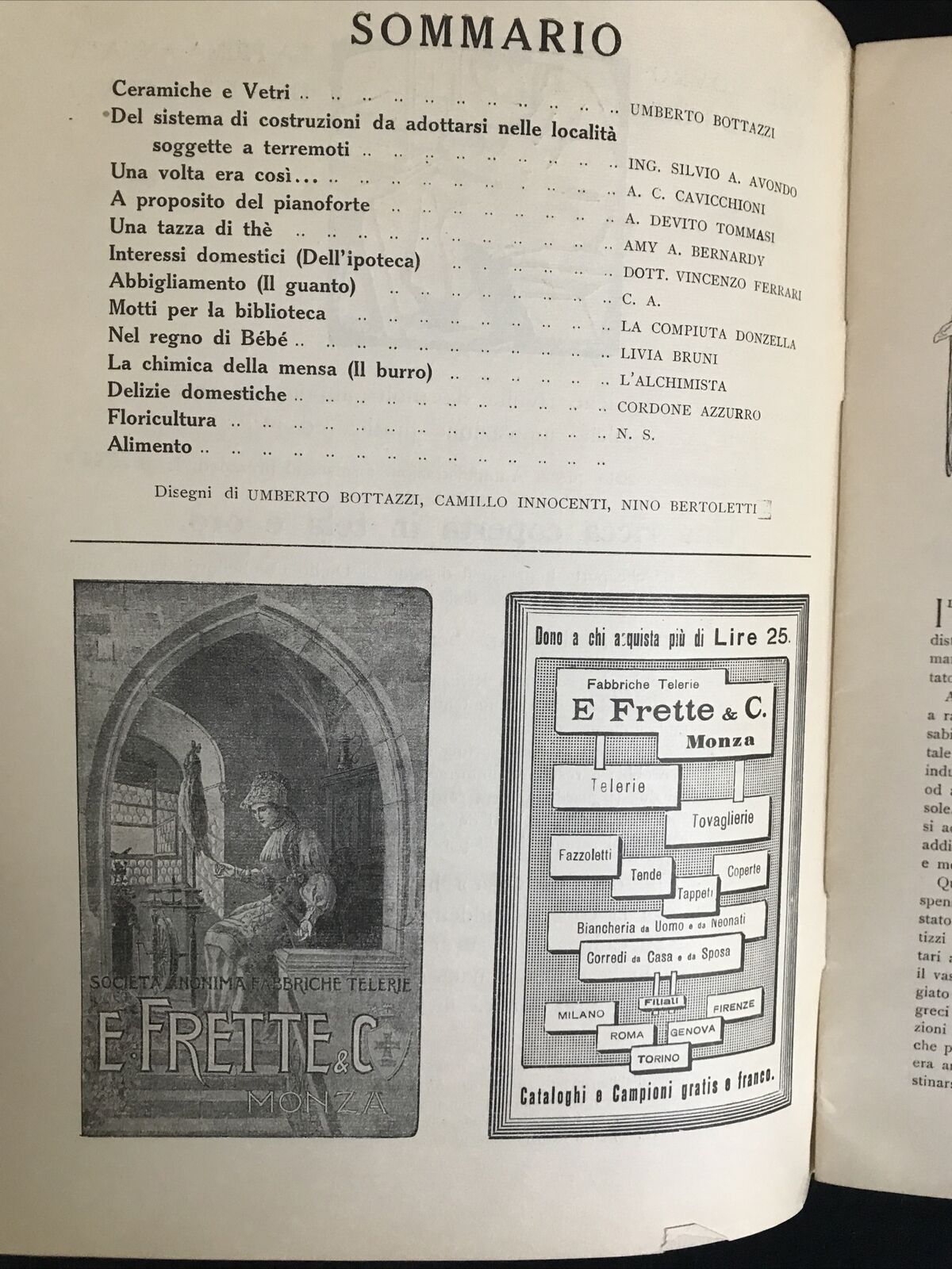 LA CASA anno II N.3 feb. 1909 estetica decoro e governo dell'abitazione moderna