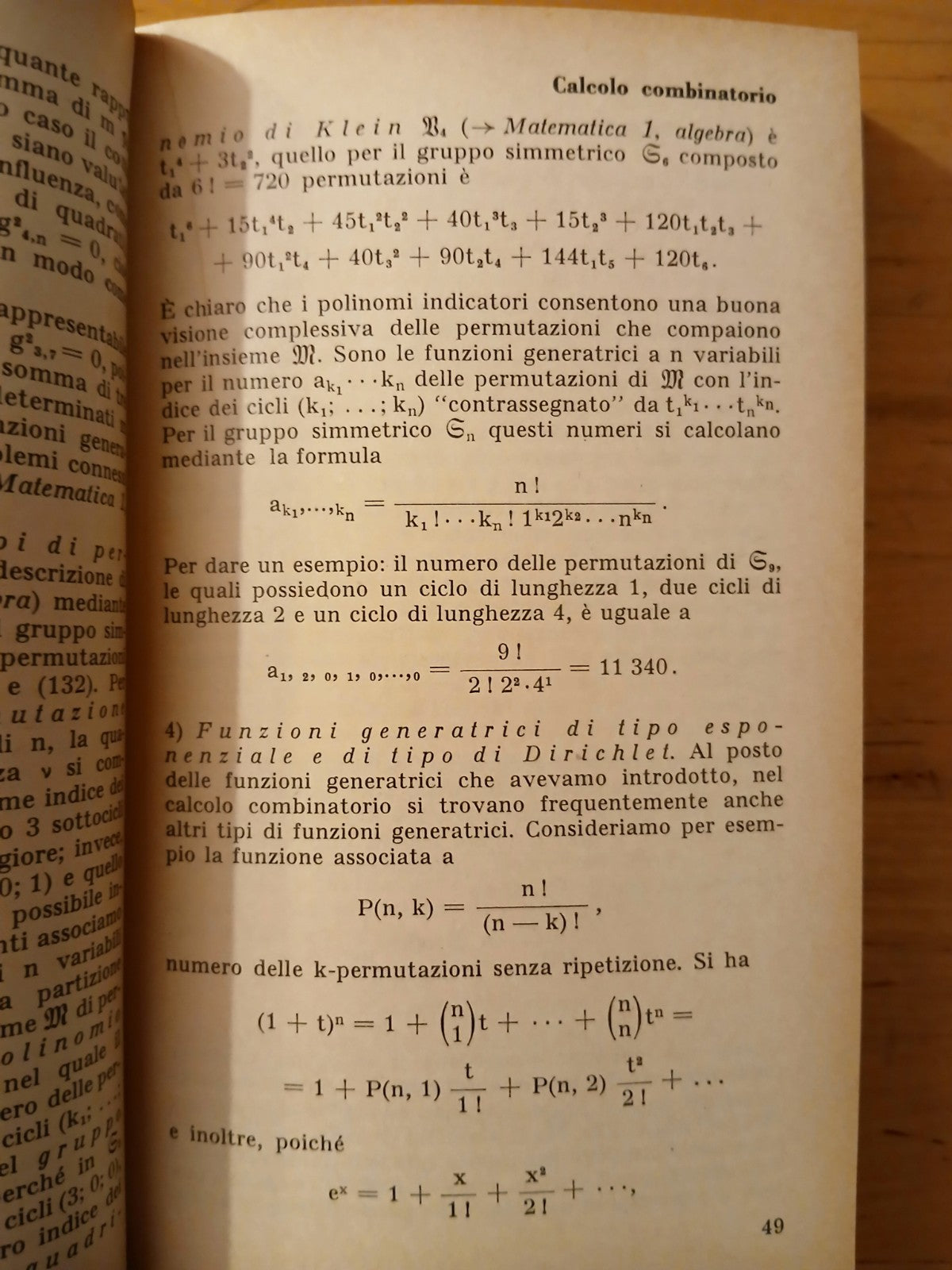 Matematica 2 - Enciclopedia Feltrinelli - Heinrich Behnke - Tietz 1968