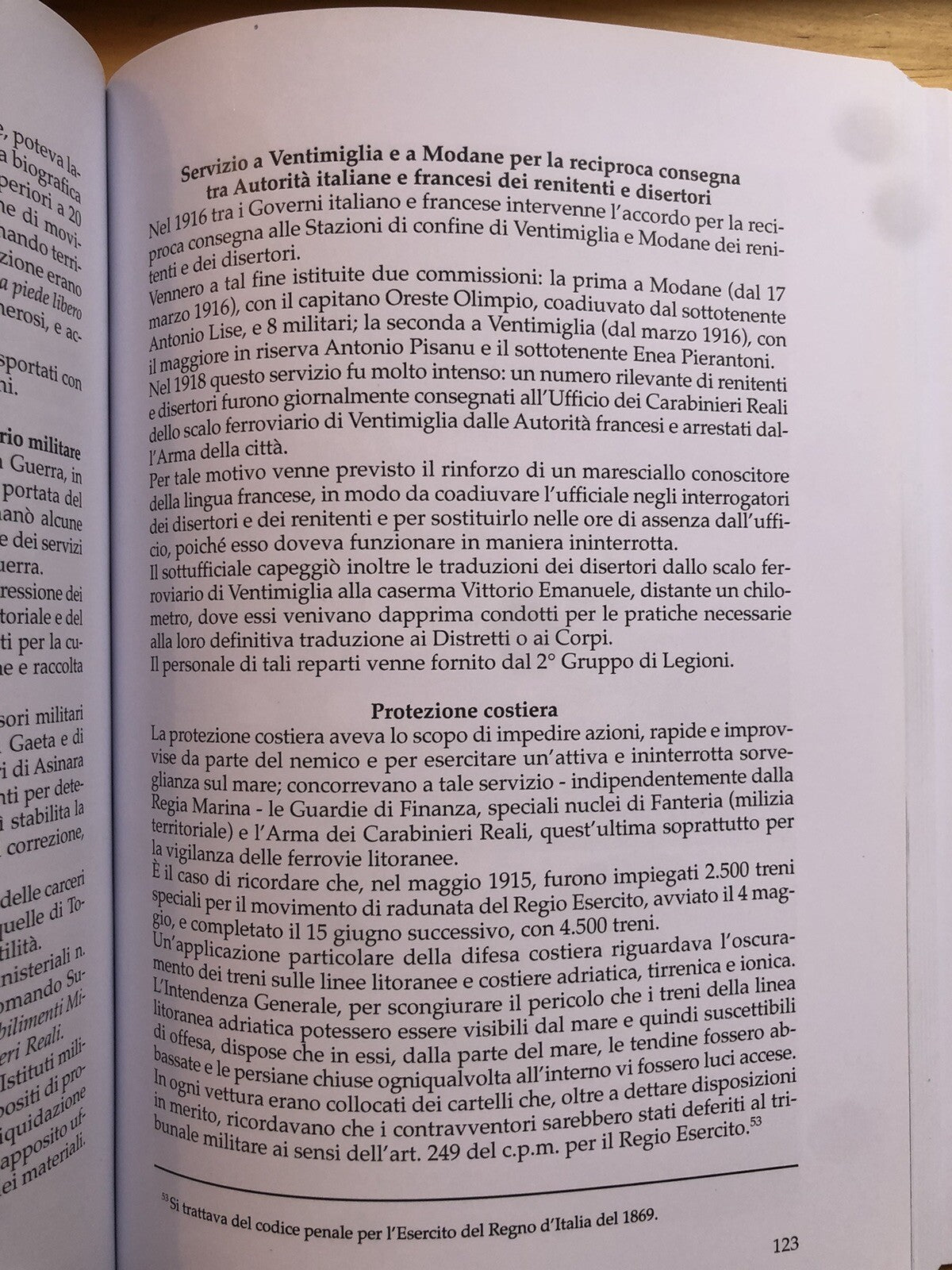 I Carabinieri reali nella grande guerra, Francesca Parisi, polizia militare 2021