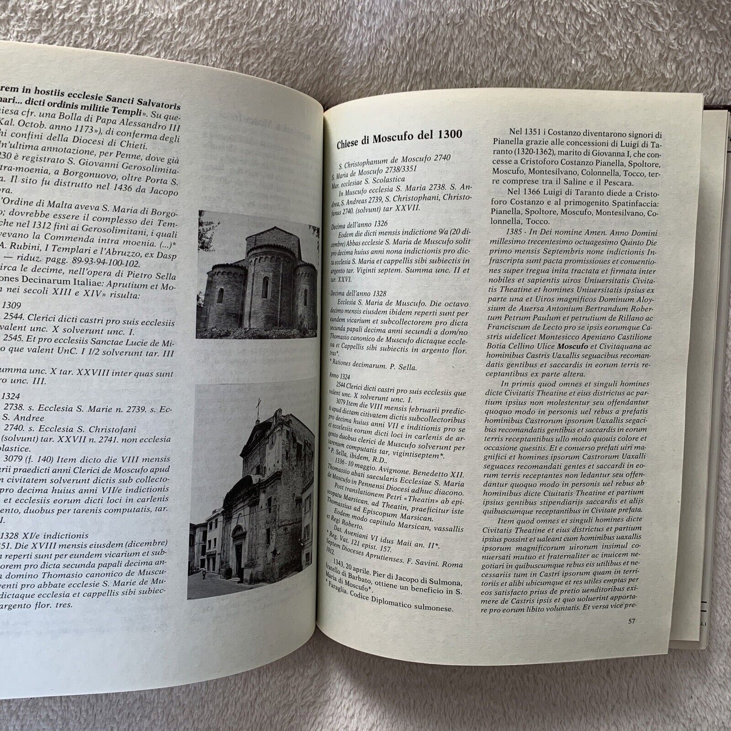 MOSCUFO borgo Carolingio. D'Incecco editore 1991