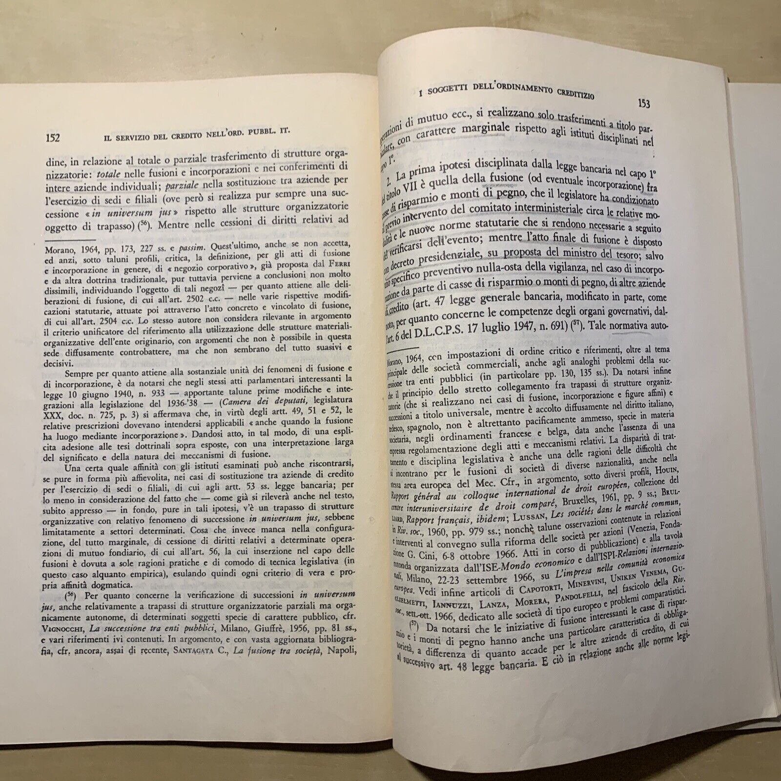 I SOGGETTI DELL'ORDINAMENTO CREDITIZIO, Gustavo Vignocchi - Giuffrè editore 1978